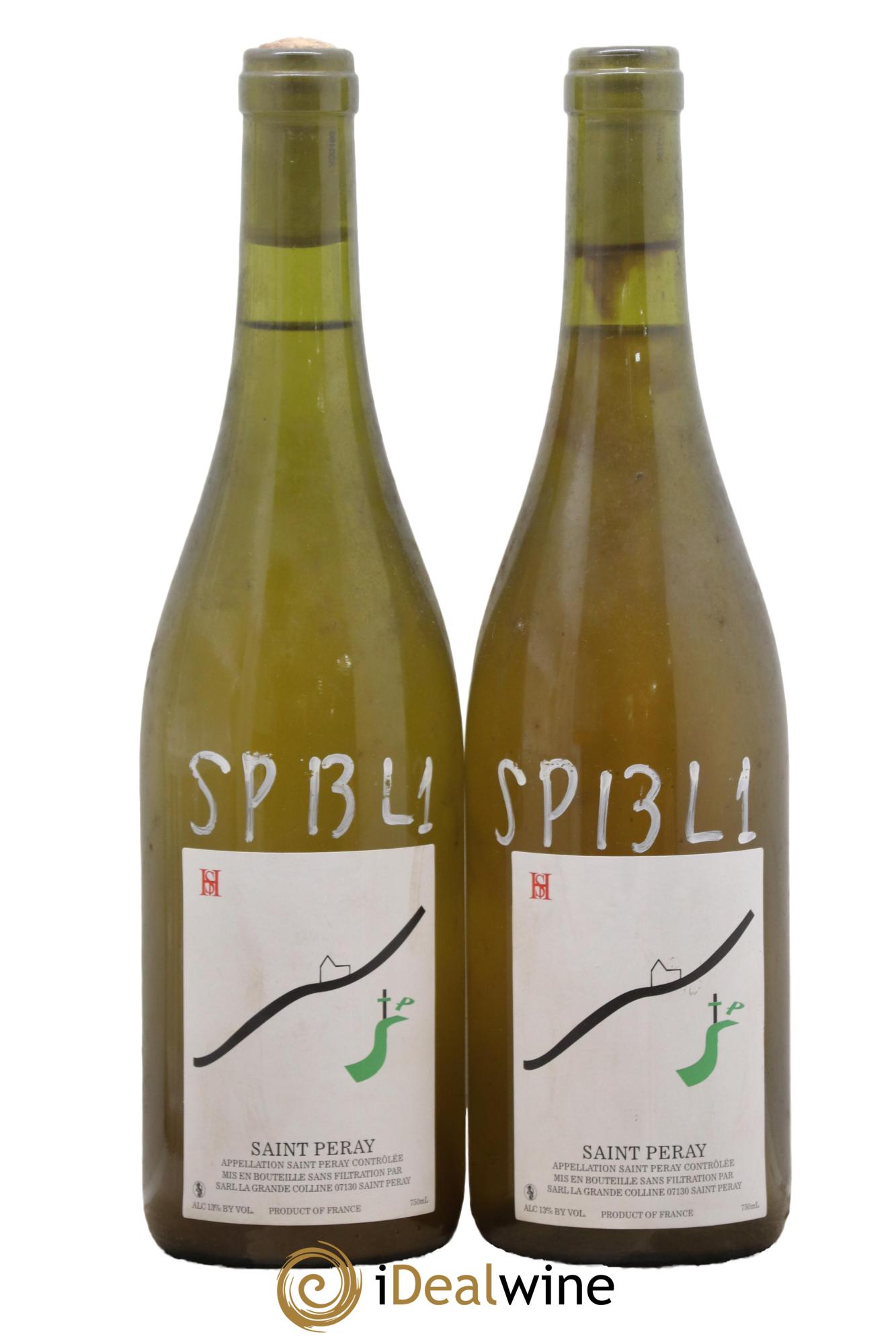 Saint-Péray Hirotake Ooka - Domaine La Grande Colline 2013 - Lotto di 2 bottiglie - 0