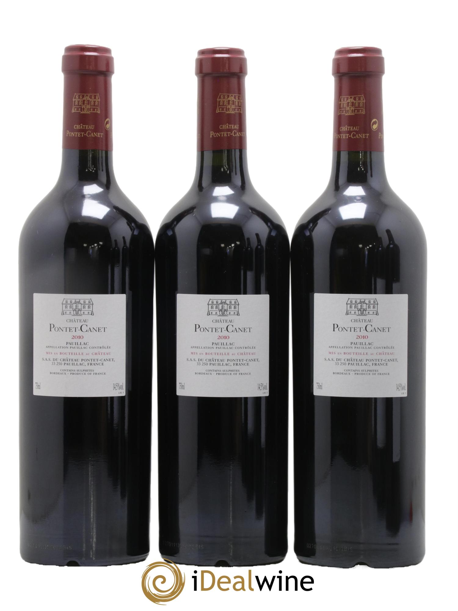 Château Pontet Canet 5ème Grand Cru Classé 2010 - Lotto di 6 bottiglie - 4