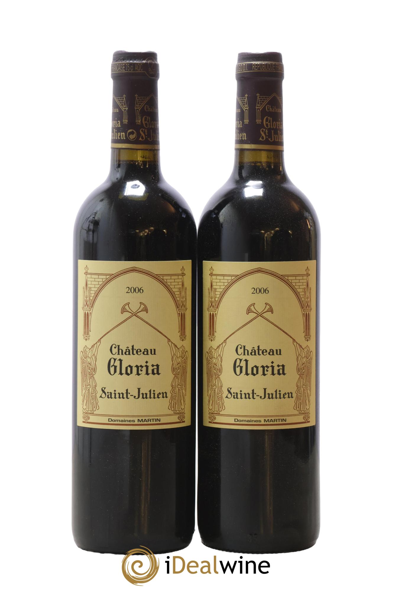 Château Gloria 2006 - Lot de 2 bouteilles - 0
