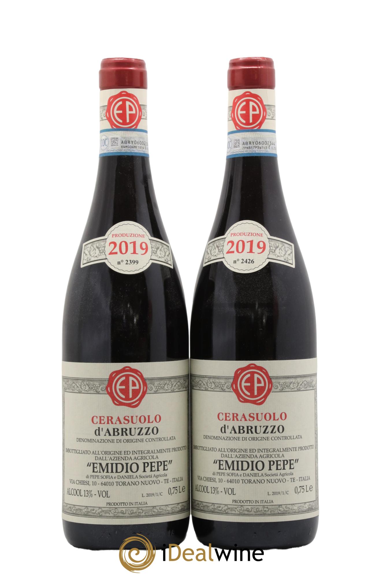 Cerasuolo d'Abruzzo DOC Emidio Pepe 2019 - Lotto di 2 bottiglie - 0