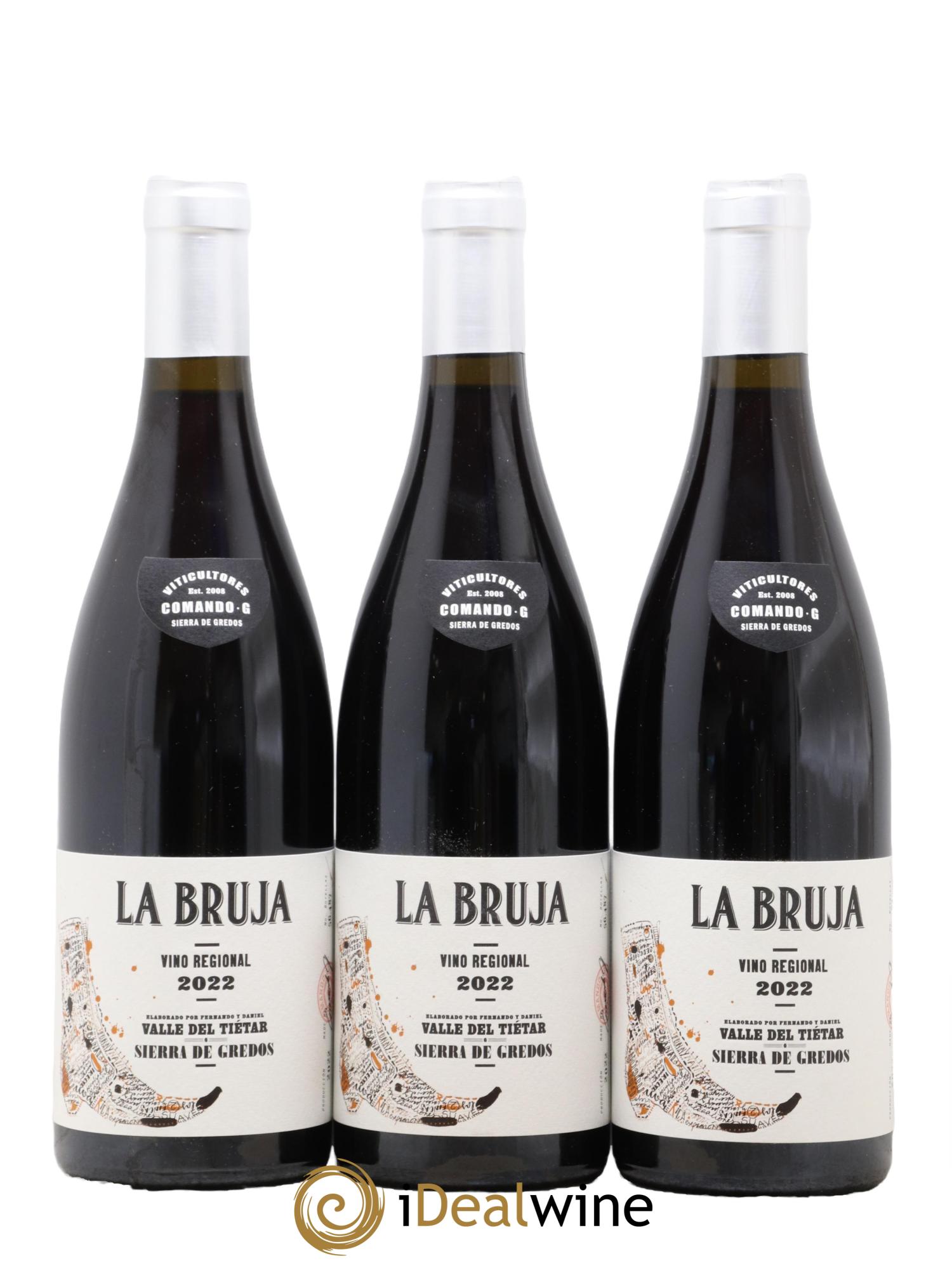 Vinos de Madrid DO Comando G La Bruja de Rozas 2022 - Lotto di 3 bottiglie - 0