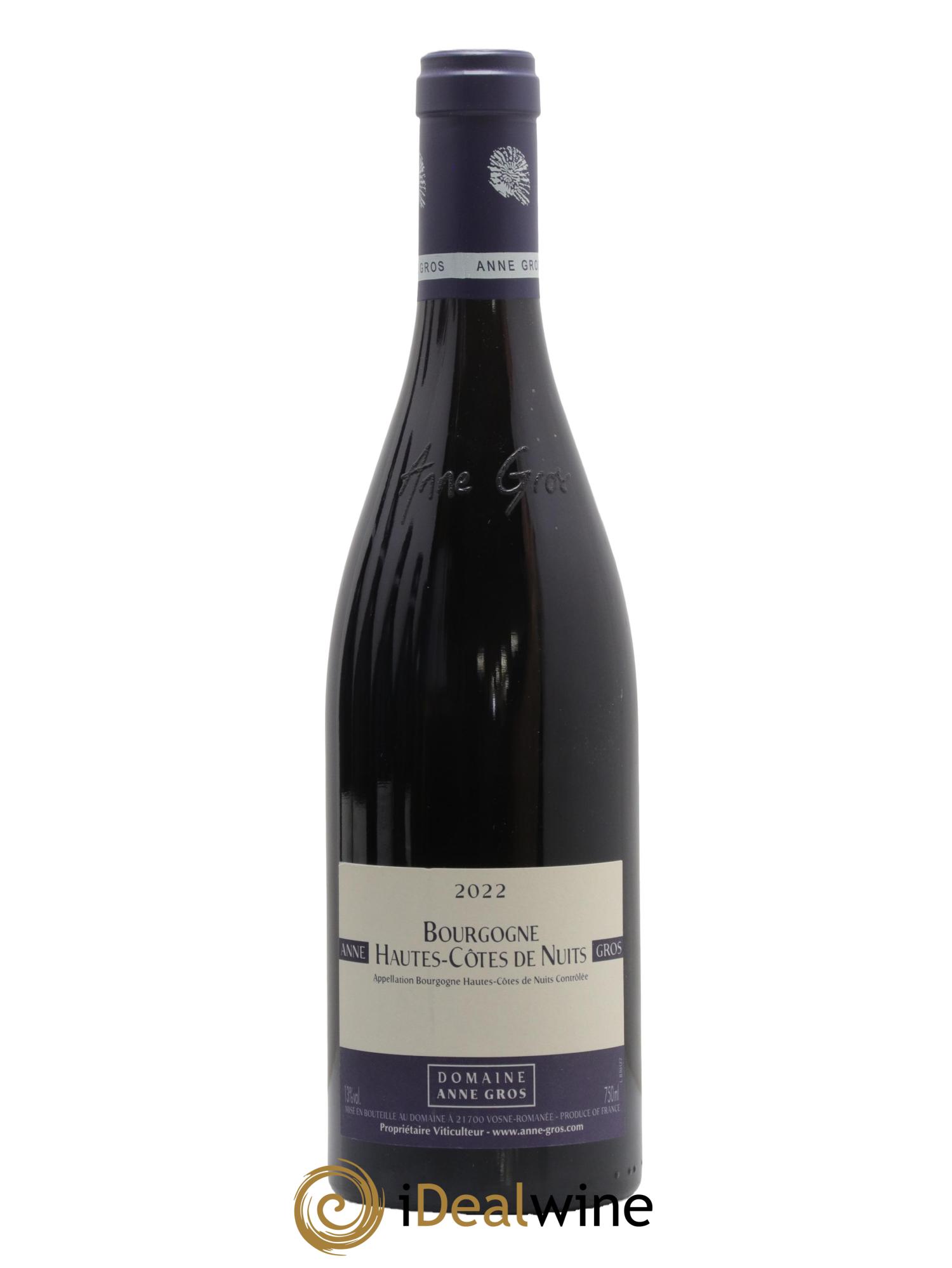 Hautes-Côtes de Nuits Anne Gros 2022 - Lotto di 1 bottiglia - 0