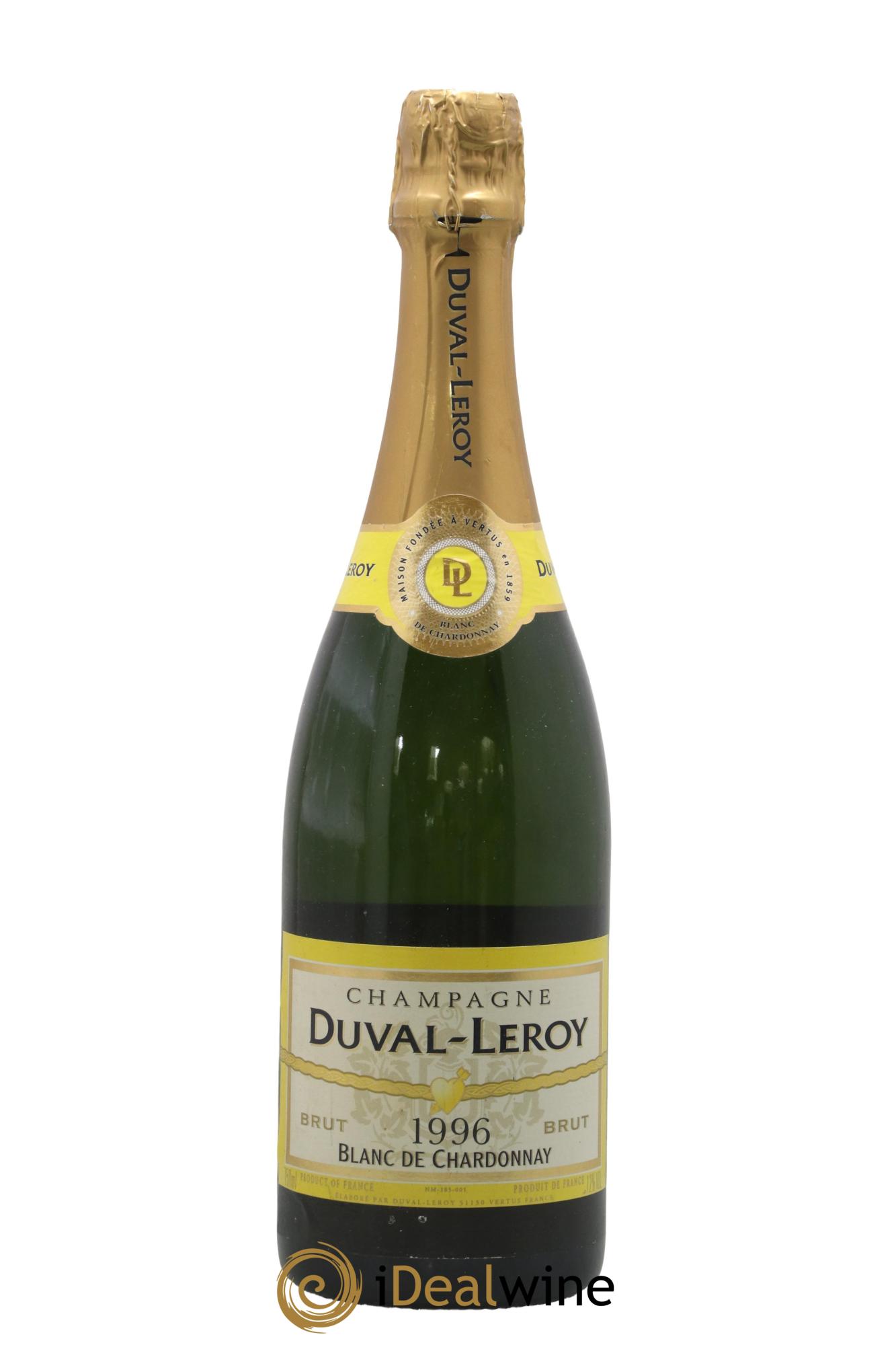 Champagne Blanc de Blancs Duval-Leroy 1996 - Lot de 1 bouteille - 0