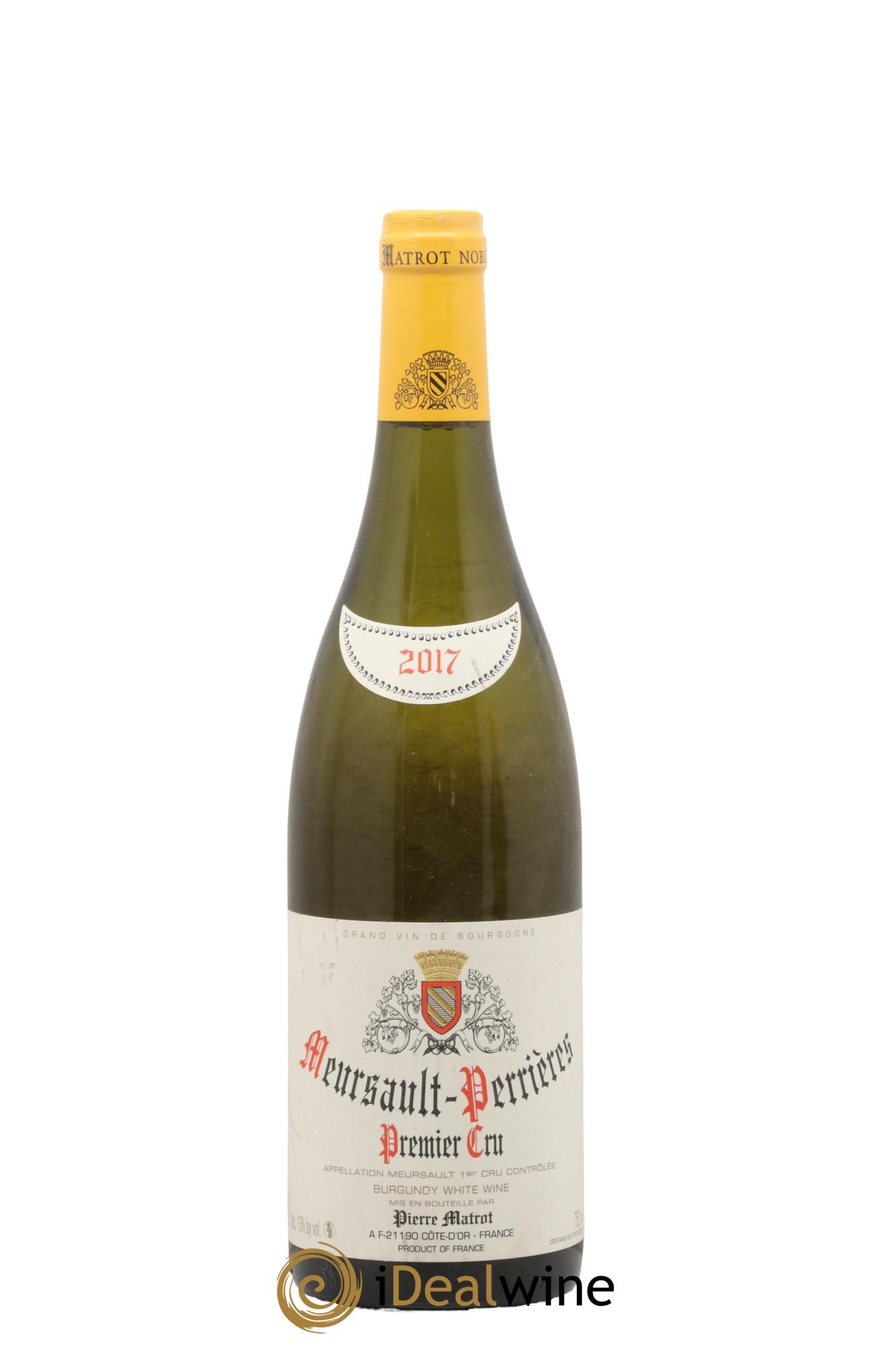 Meursault 1er Cru Perrières Matrot (Domaine) 2017 - Lot de 1 bouteille - 0