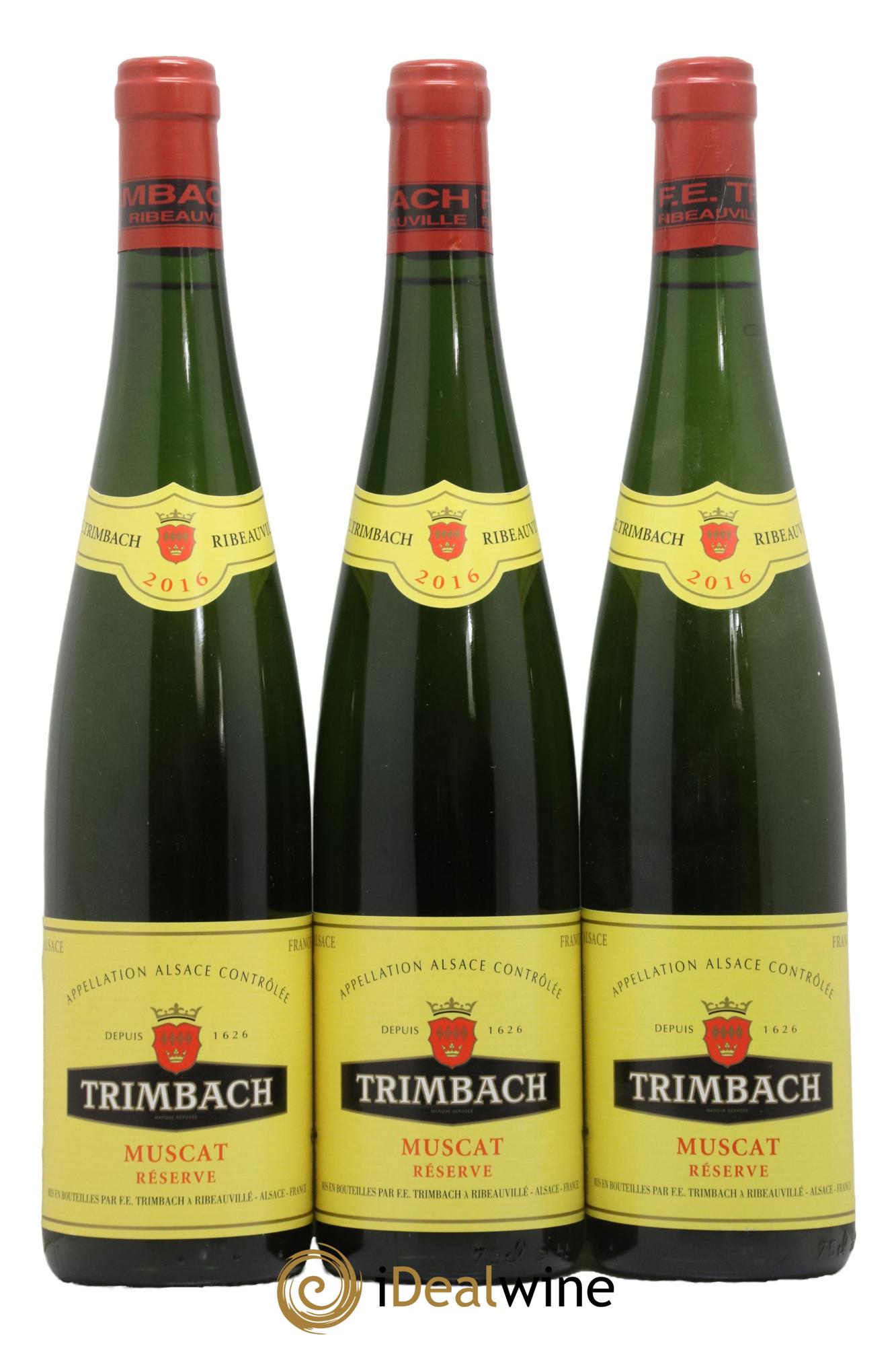 Muscat Reserve Trimbach 2016 - Posten von 3 Flaschen - 0