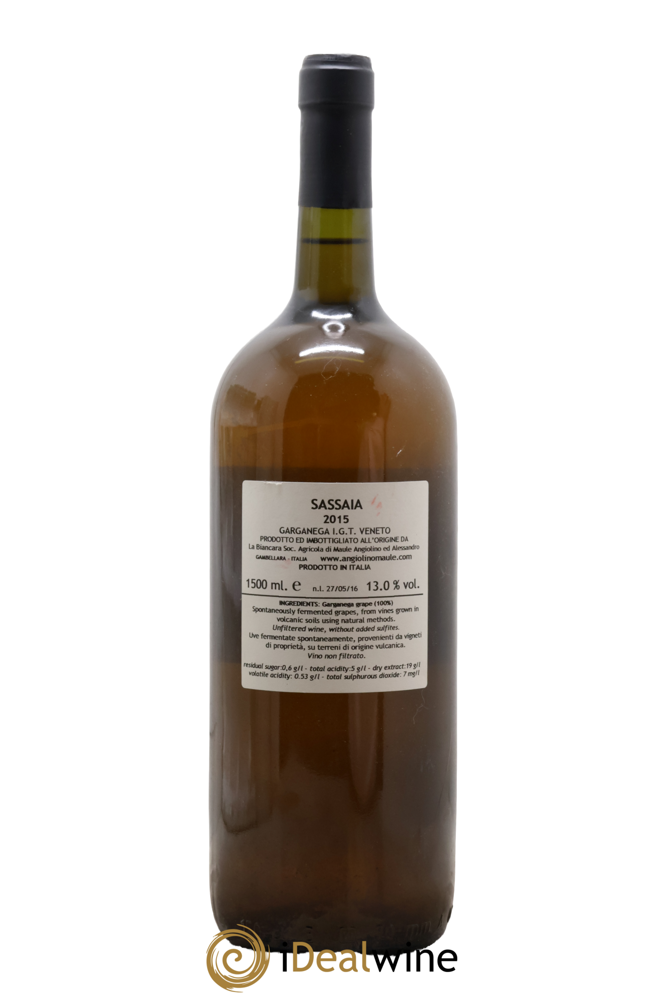 Italie Sassiaia Angiolino Maule 2015 - Lot de 1 magnum - 1