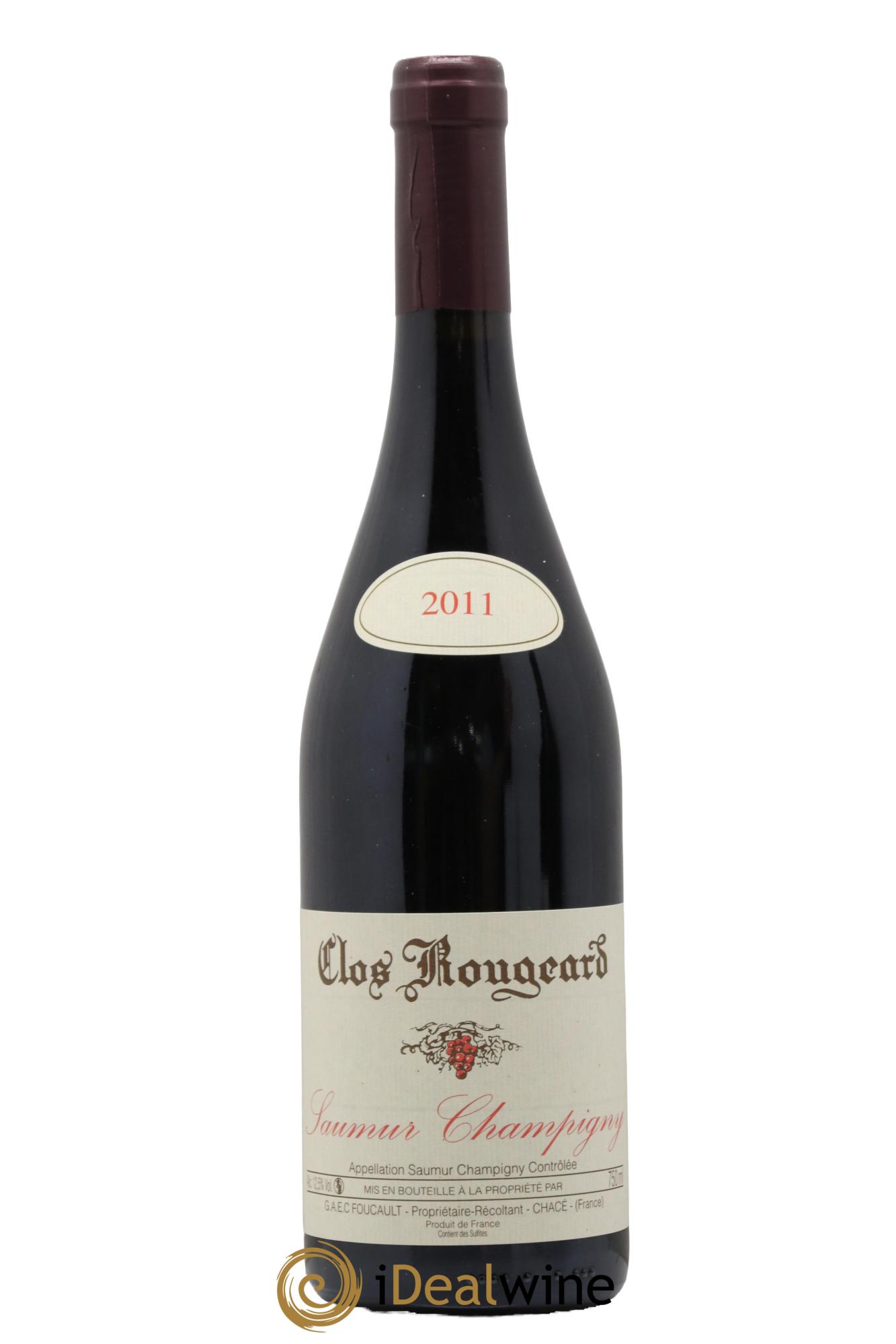 Saumur-Champigny Clos Rougeard 2011 - Lot of 1 bottle - 0