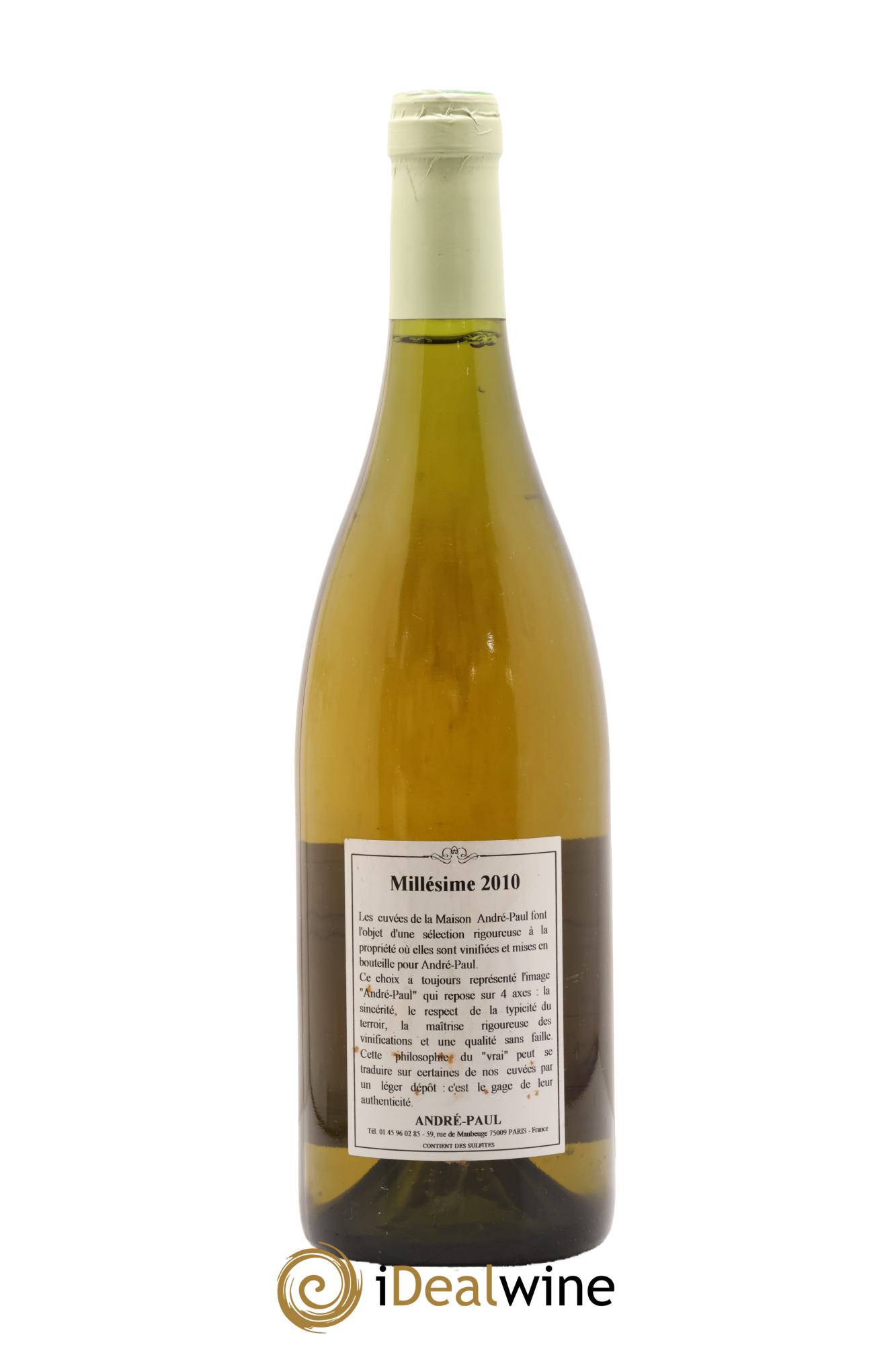 Meusault Les Tillets Boyer-Martenot 2010 - Lot de 1 bouteille - 1