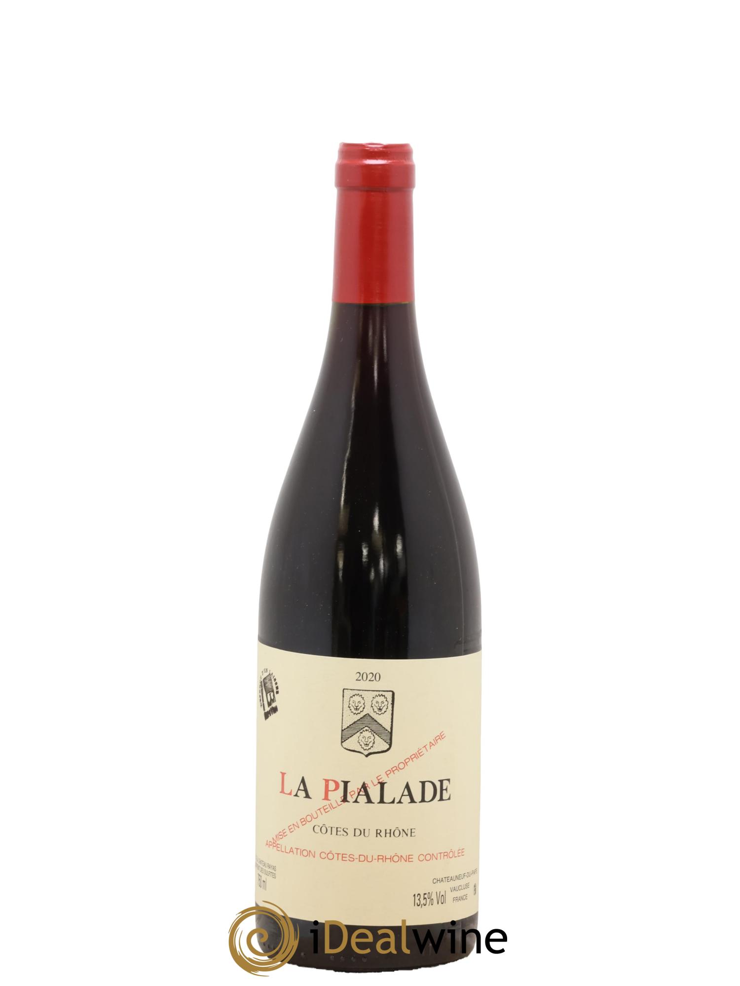 Côtes-du-Rhône La Pialade Emmanuel Reynaud 2020 - Lot de 1 bouteille - 0