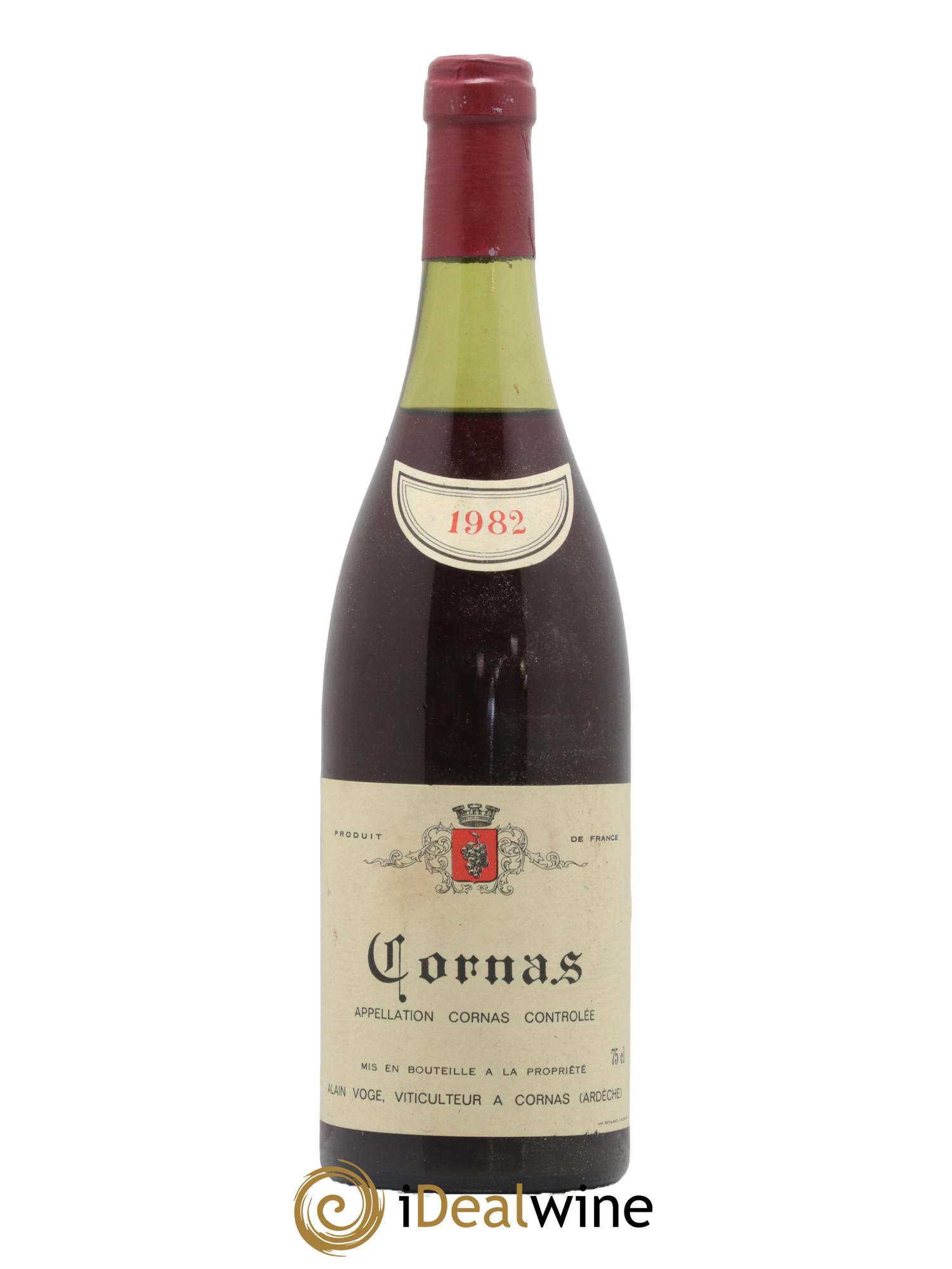 Cornas Domaine Alain Voge 1982 - Lot de 1 bouteille - 0