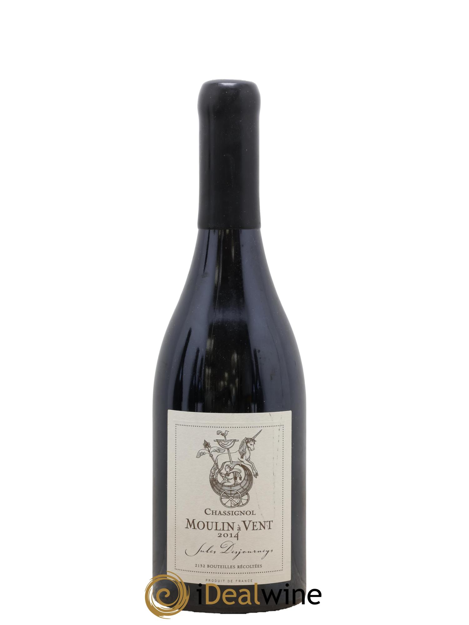 Moulin à Vent Chassignol Jules Desjourneys 2014 - Posten von 1 Flasche - 0