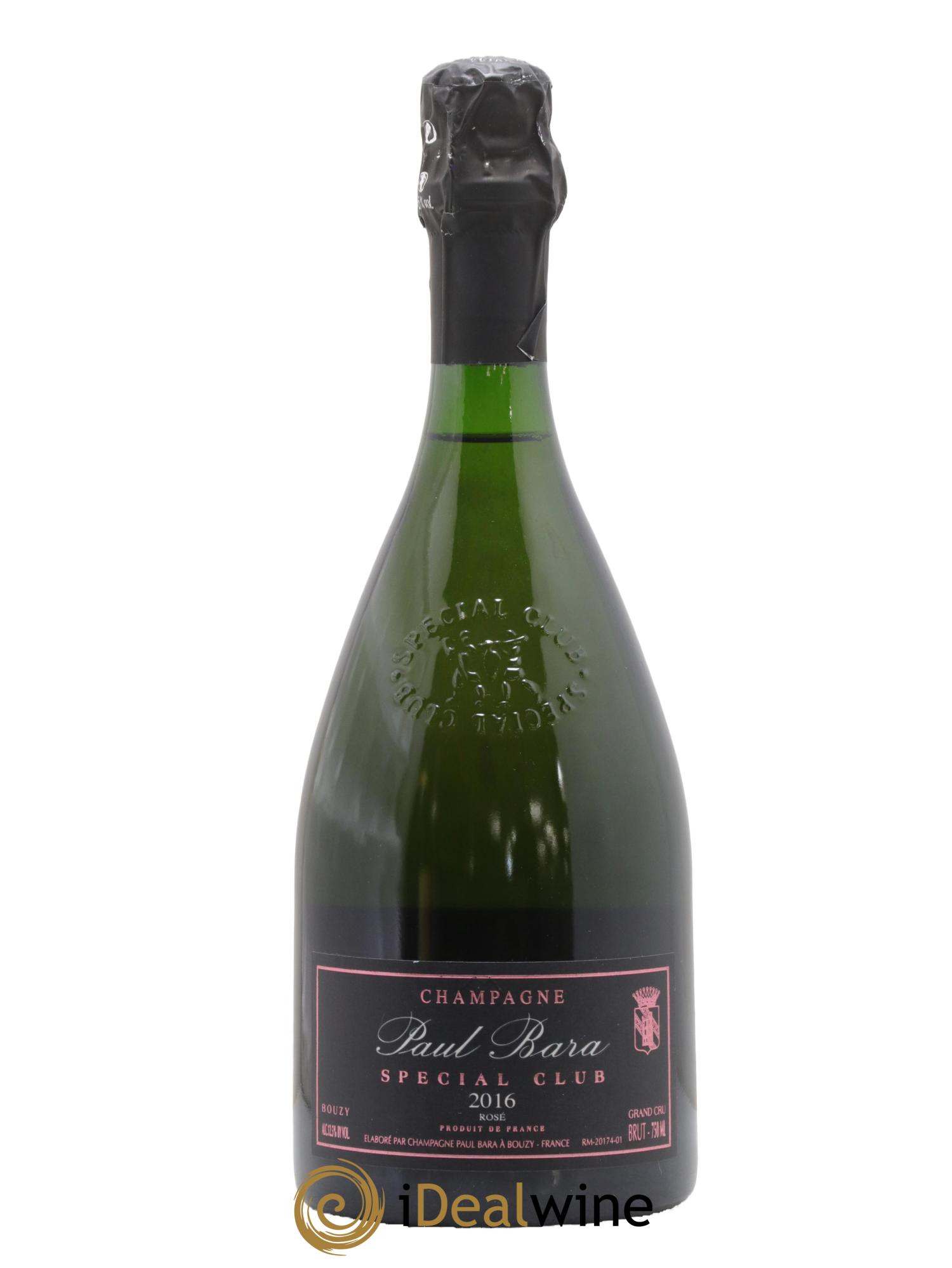Champagne - Special Club Paul Bara 2016 - Lot of 1 bottle - 0