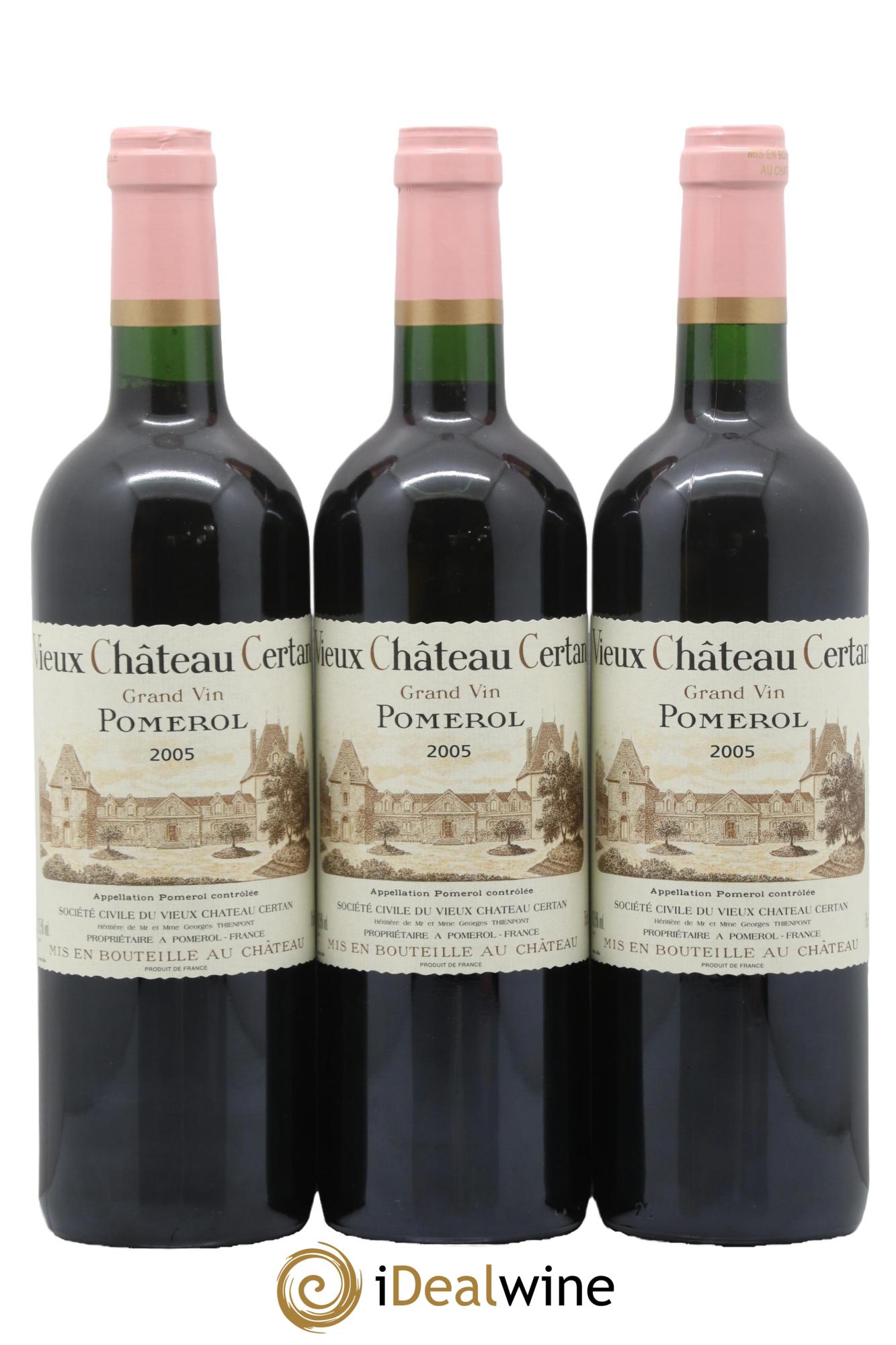 Vieux Château Certan 2005 - Posten von 6 Flaschen - 2