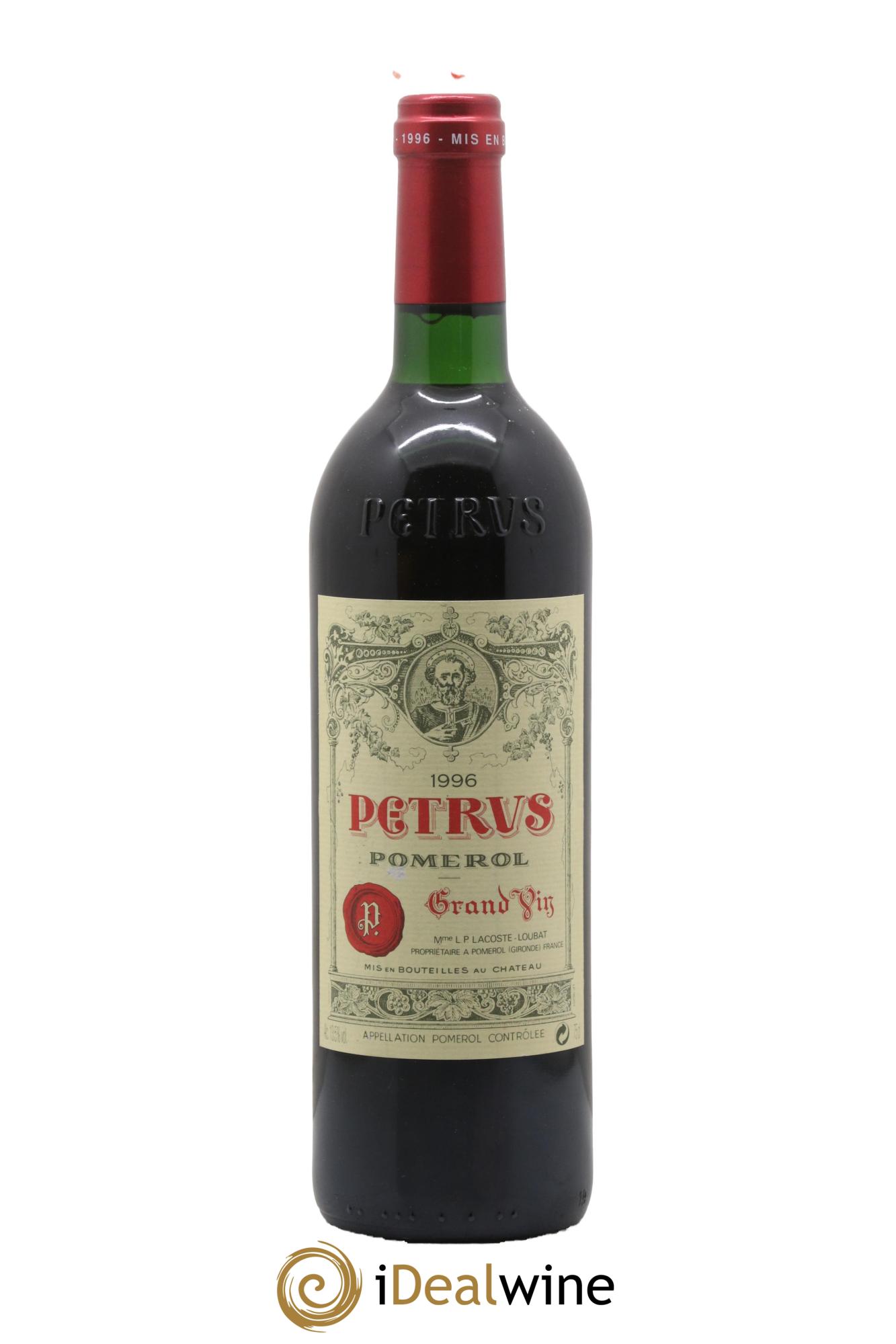 Petrus 1996 - Lot de 1 bouteille - 0