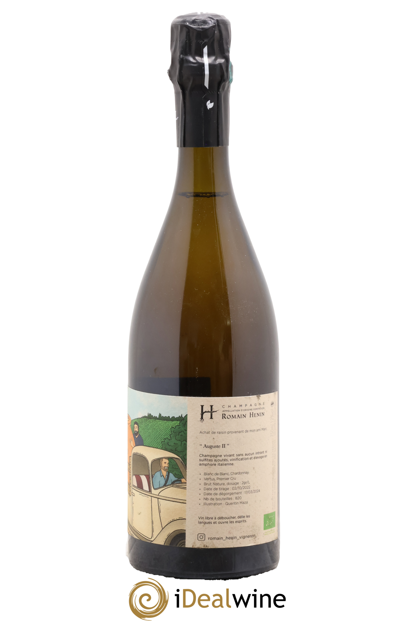 Auguste II Romain Henin - Posten von 1 Flasche - 1