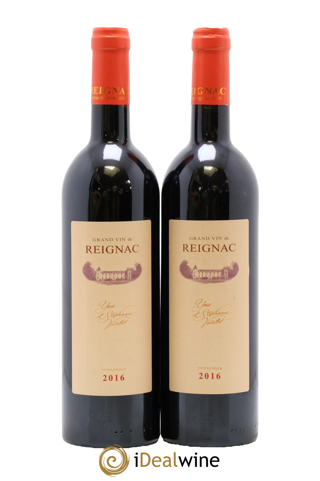 Grand vin de Reignac 2016 - Lot de 2 bouteilles - 0