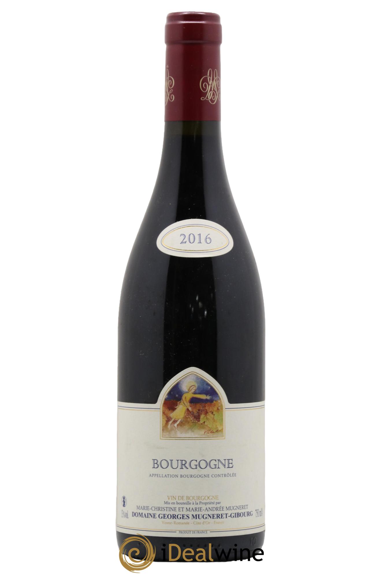 Bourgogne Mugneret-Gibourg (Domaine) 2016 - Lot de 1 bouteille - 0