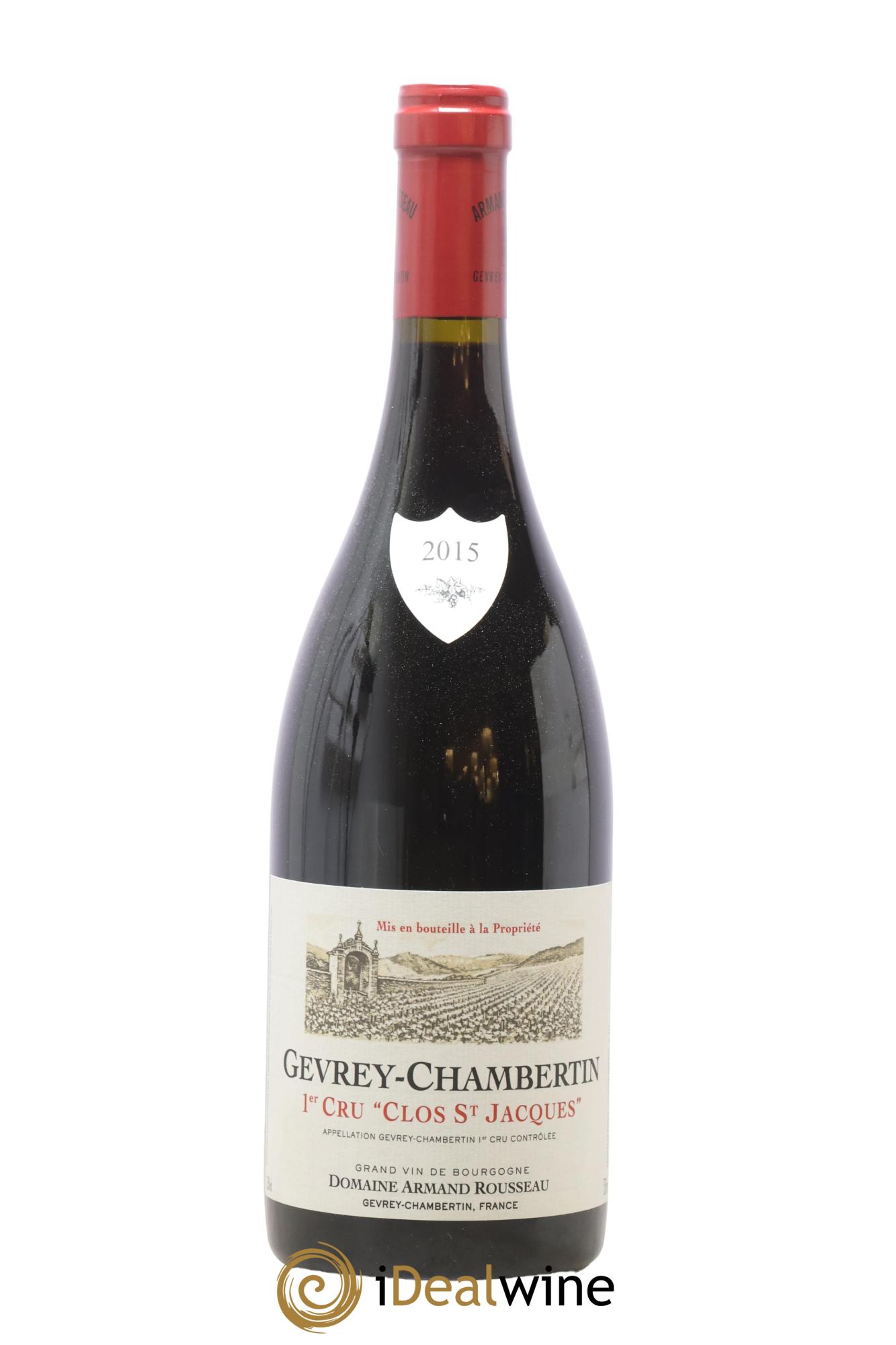 Gevrey-Chambertin 1er Cru Clos Saint-Jacques Armand Rousseau (Domaine) 2015 - Posten von 1 Flasche - 0