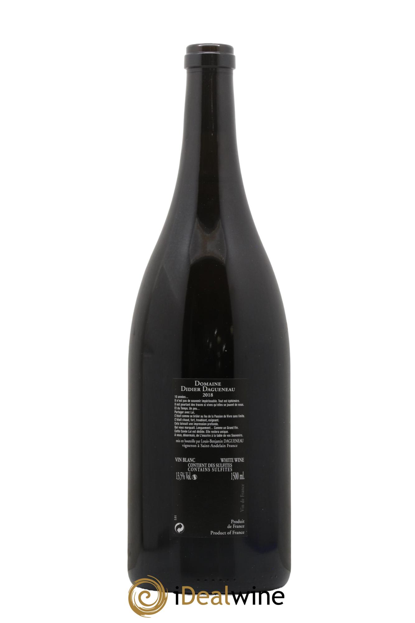 Vin de France Memento Mori Dagueneau 2018 - Lot of 1 magnum - 1