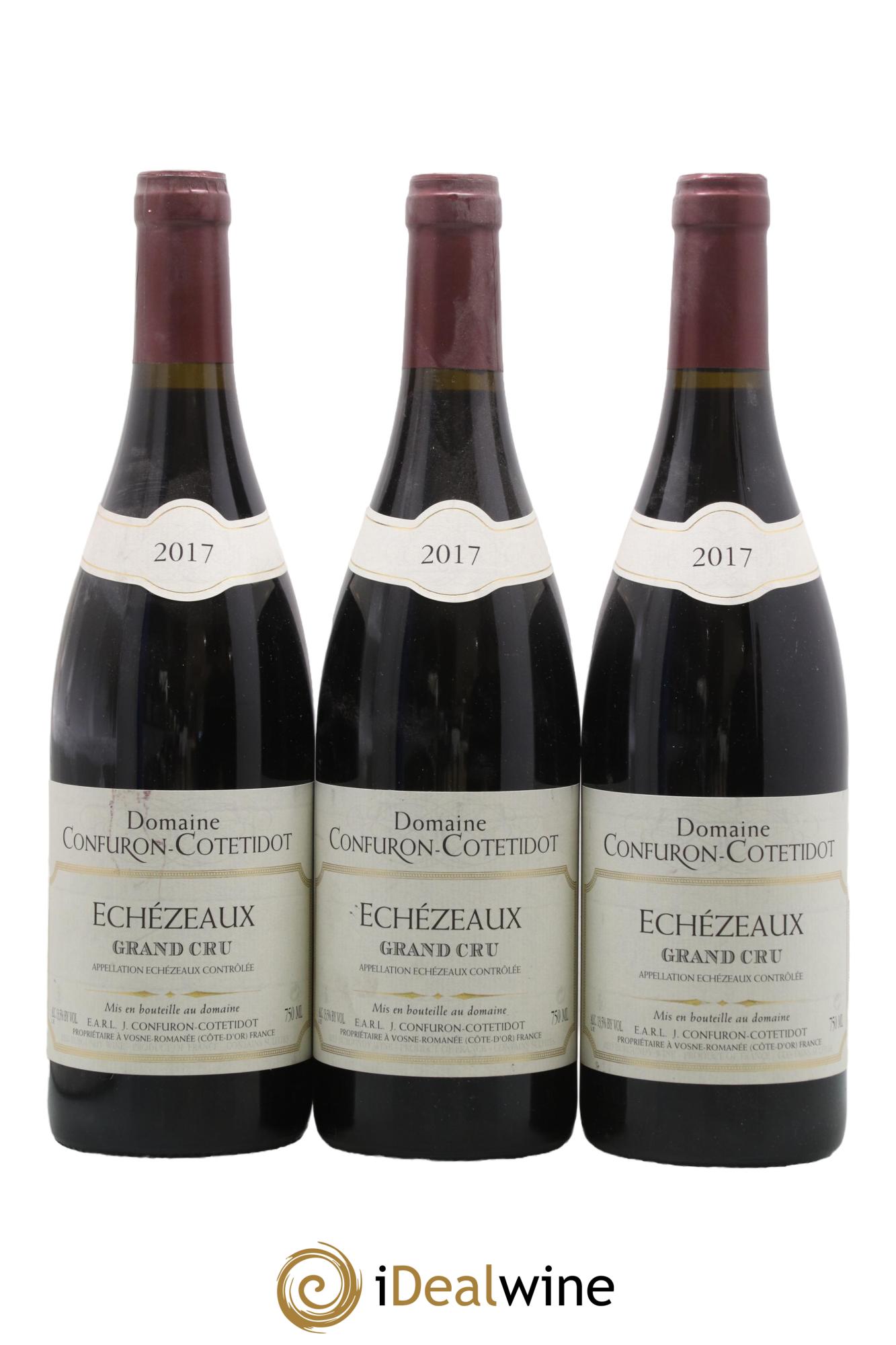 Echezeaux Grand Cru Confuron-Cotetidot 2017 - Lotto di 3 bottiglie - 0
