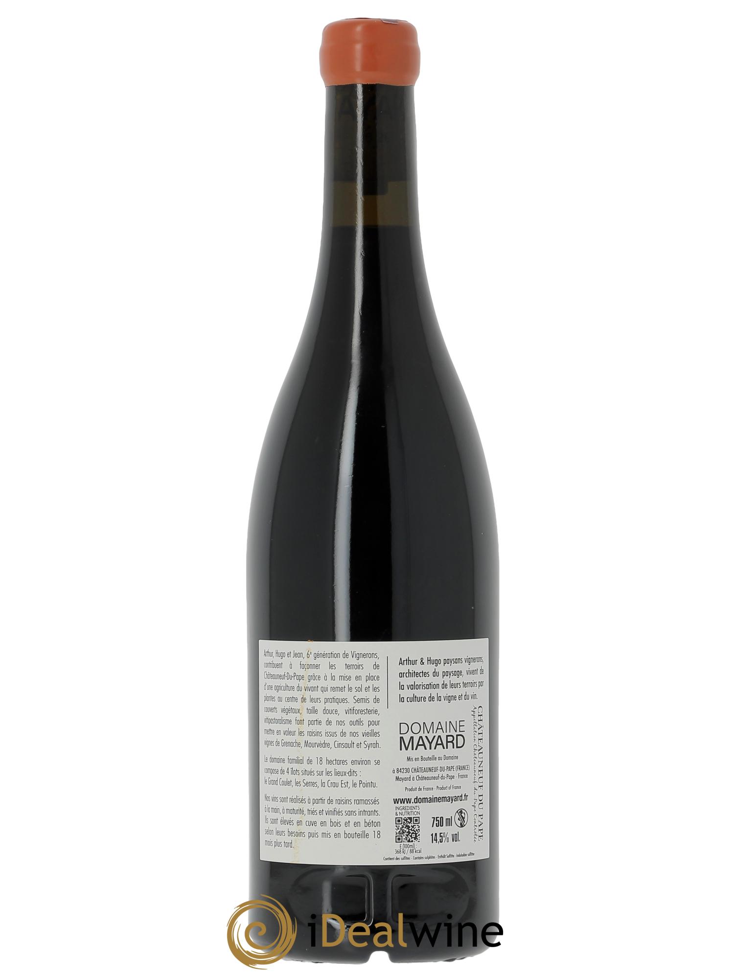 Châteauneuf-du-Pape Mayard (Domaine) 2024 - Lot de 1 bouteille - 1