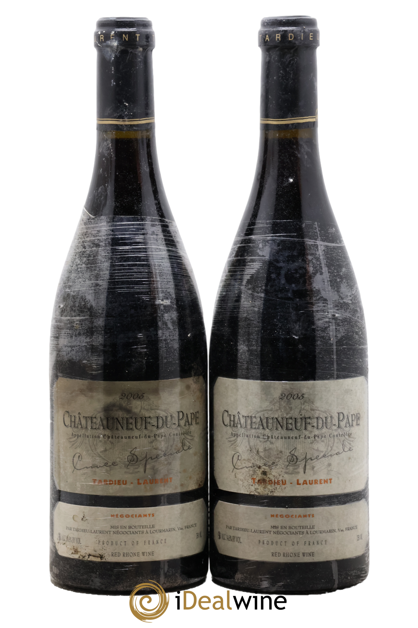 Châteauneuf-du-Pape Tardieu-Laurent Cuvée spéciale Famille Tardieu 2005 - Lot of 2 bottles - 0