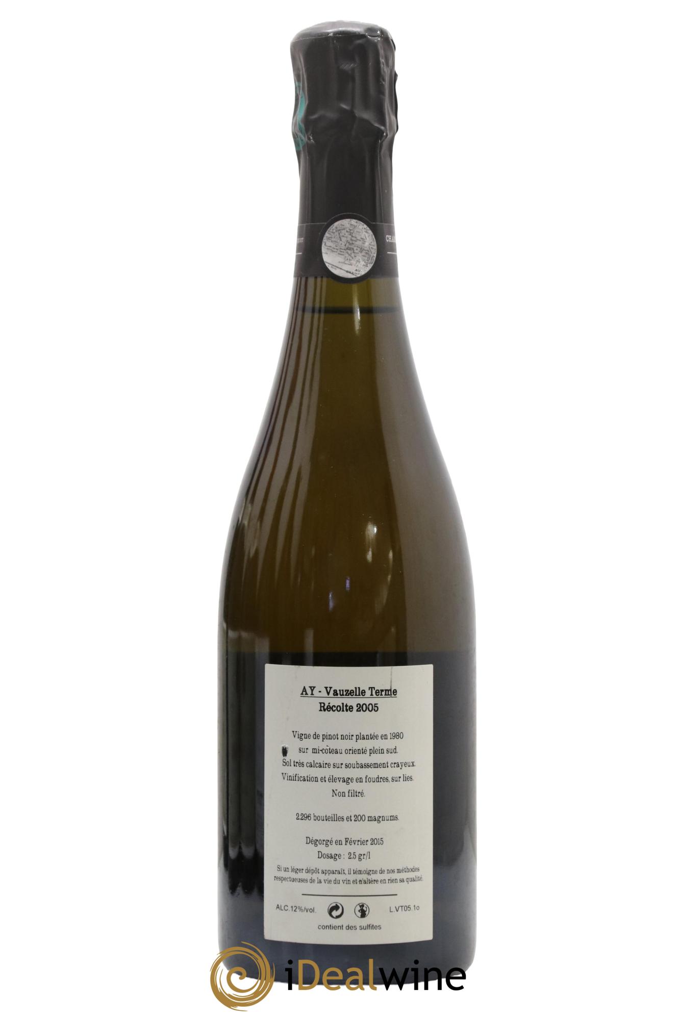 Aÿ Vauzelle Terme Extra-Brut Jacquesson 2005 - Lot of 1 bottle - 1