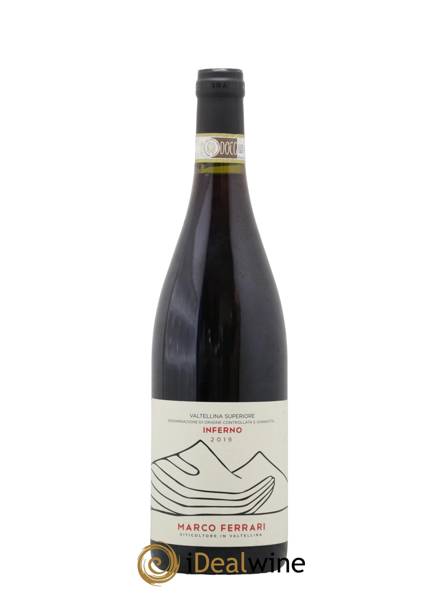 Italie Valtellina superiore Inferno Marco Ferrari 2019 - Lot de 1 bouteille - 0