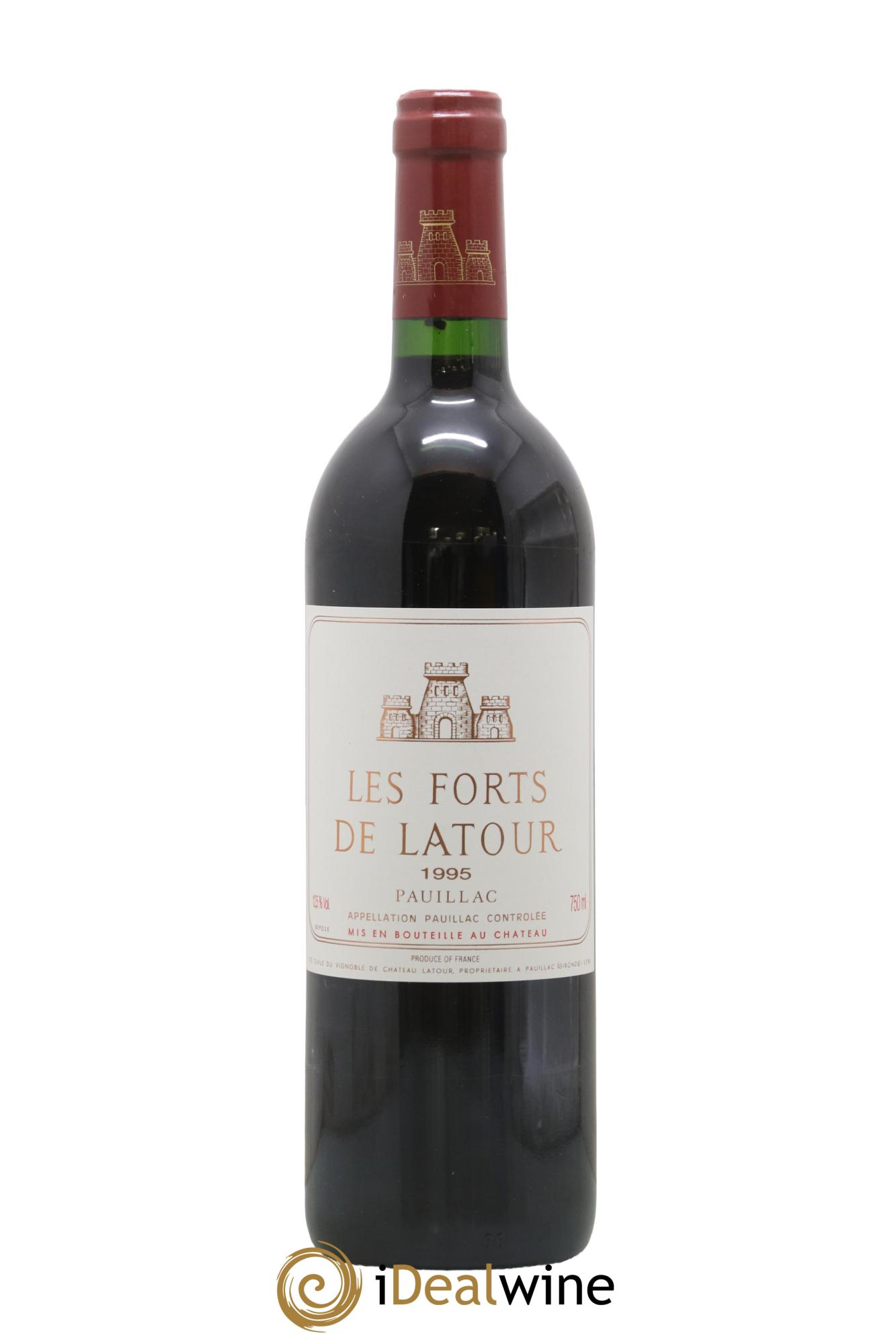 Les Forts de Latour Second Vin 1995 - Lot de 1 bouteille - 0