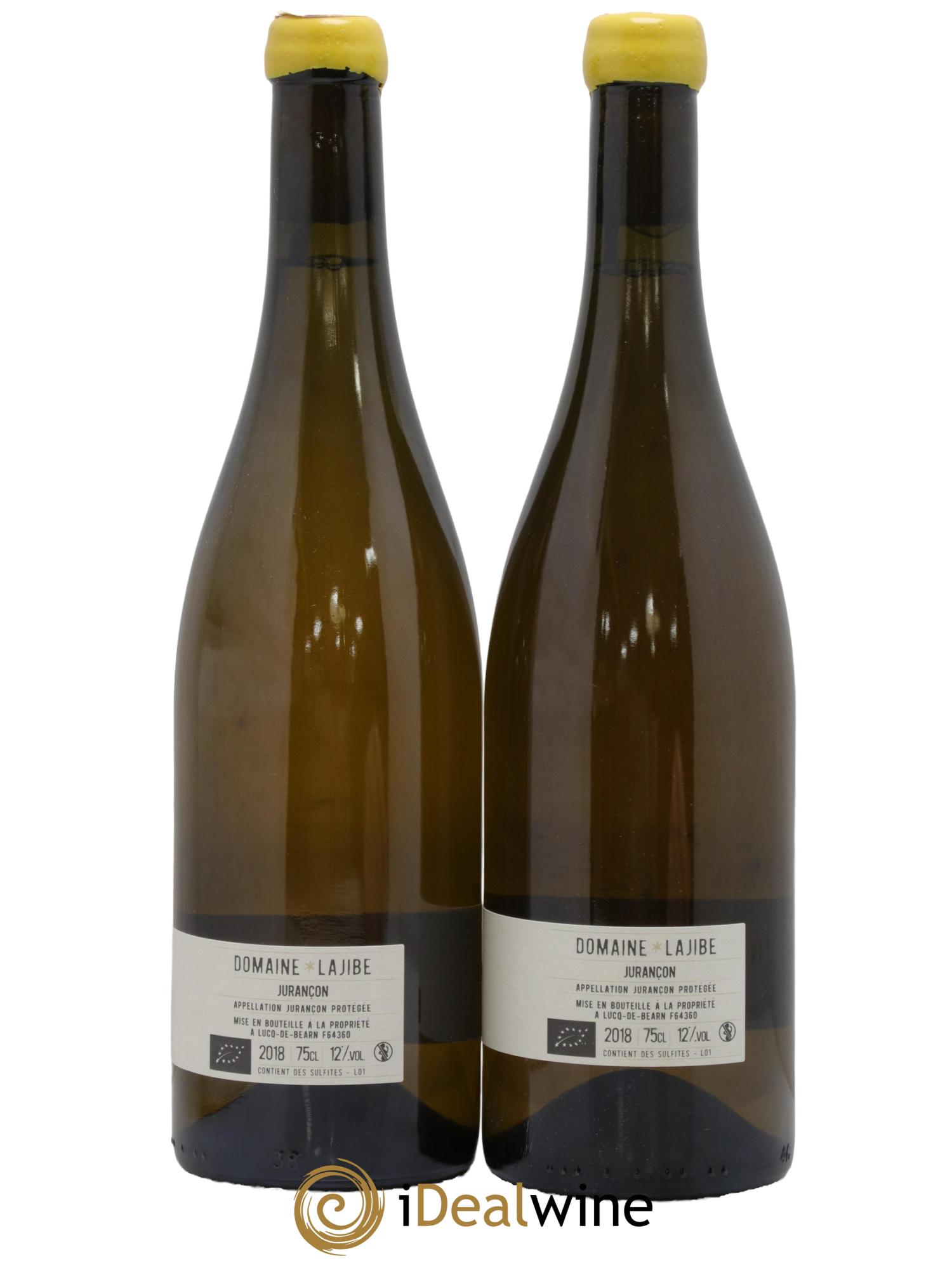Jurançon Serres Sèques Liquoreux Domaine Lajibe - Jean-Baptiste Semmartin 2018 - Lot de 2 bouteilles - 1