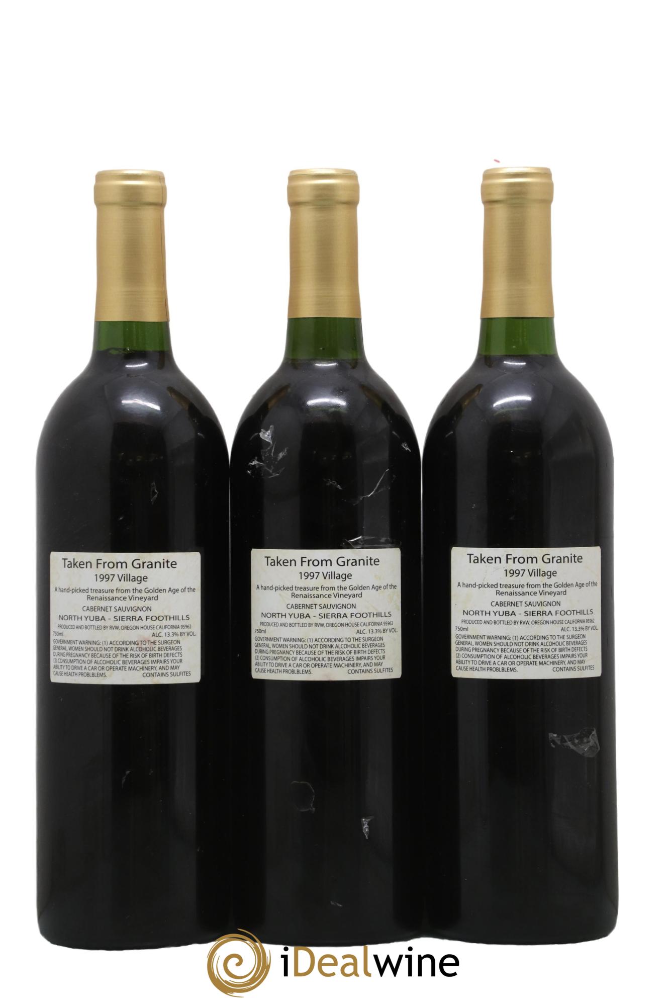 USA Village Taken From Granite 1997 - Lot of 3 bottles - 1