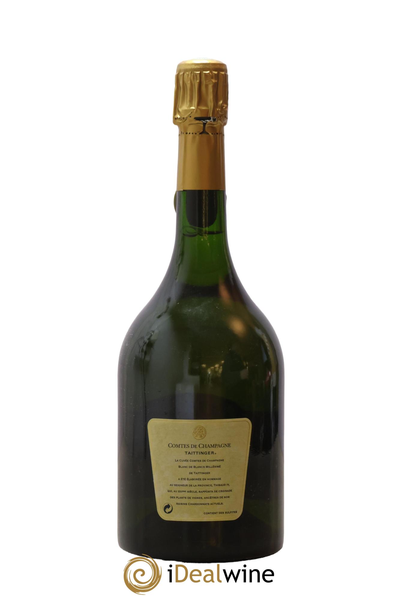Comtes de Champagne Taittinger 1996 - Lot de 1 bouteille - 1