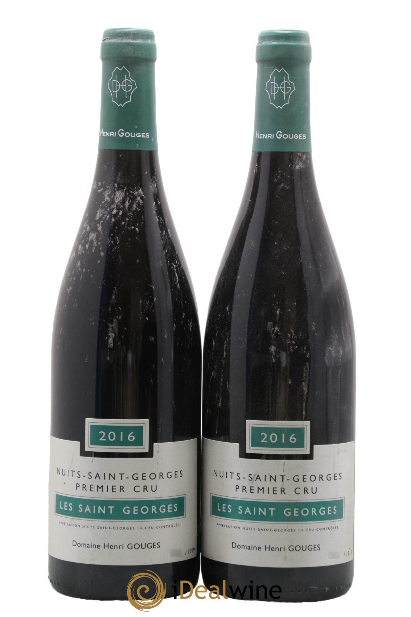 Nuits-Saint-Georges 1er Cru Les Saints Georges Henri Gouges 2016 - Lot de 2 bouteilles - 0