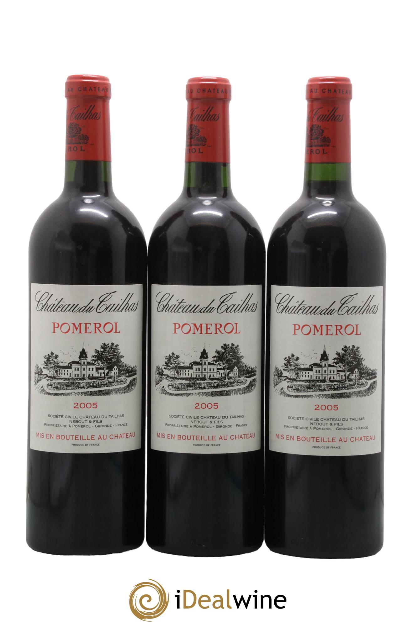 Château du Tailhas 2005 - Lotto di 3 bottiglie - 0