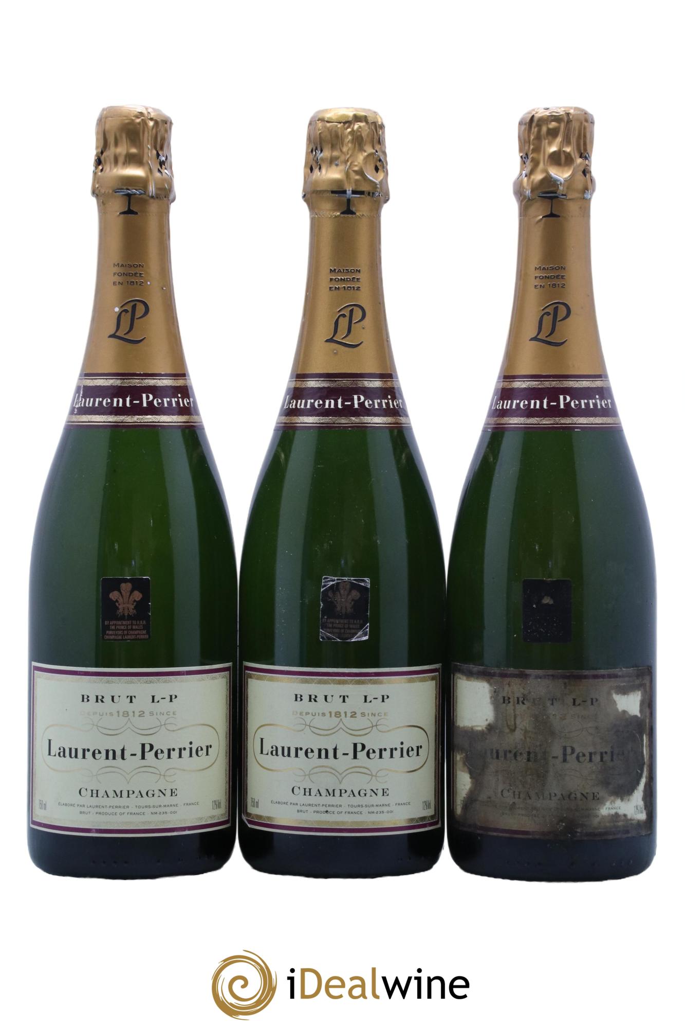 Brut Laurent Perrier - Lot de 3 bouteilles - 0