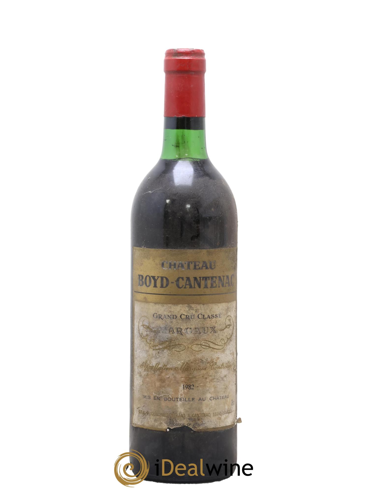 Château Boyd Cantenac 3ème Grand Cru Classé 1982 - Lot de 1 bouteille - 0