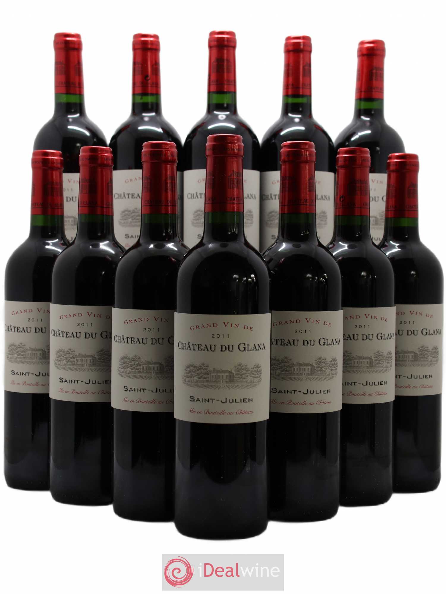 Château du Glana 2011 - Lot de 12 bouteilles - 0