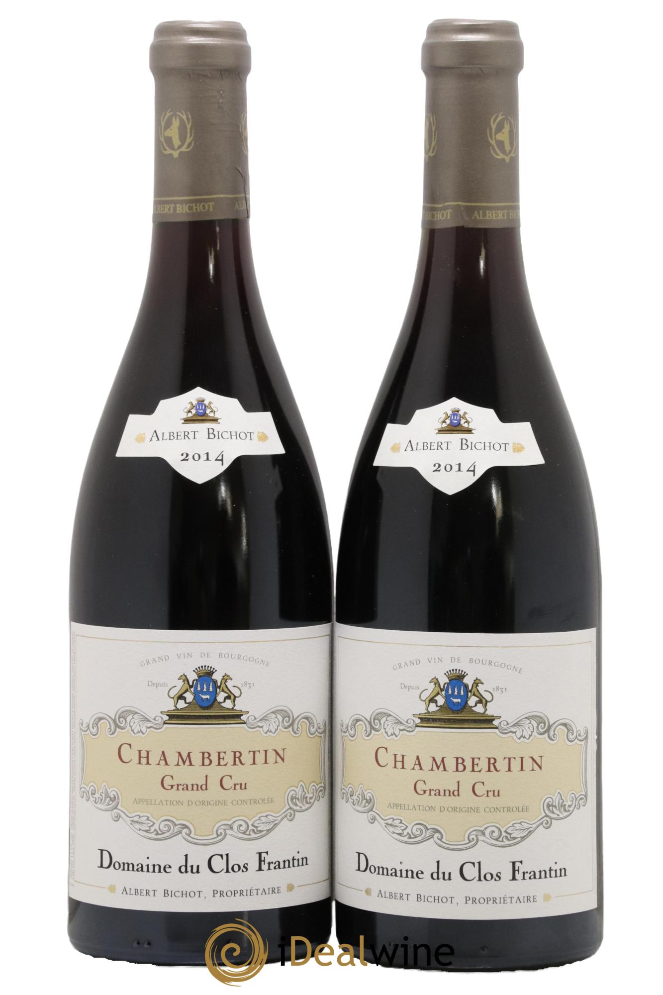 Chambertin Grand Cru Clos Frantin - Albert Bichot 2014 - Lot de 2 bouteilles - 0