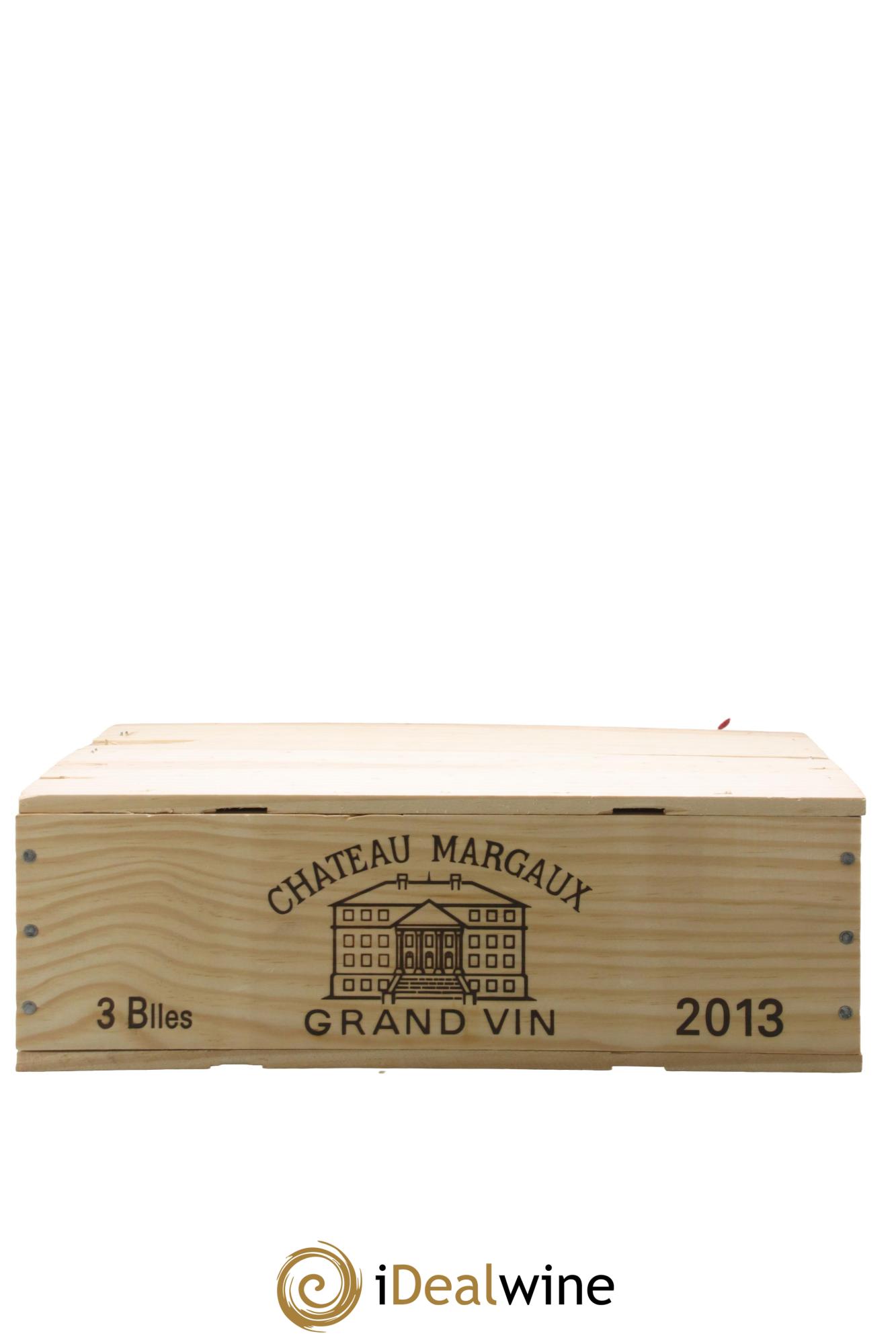 Château Margaux 1er Grand Cru Classé 2013 - Lot de 3 bouteilles - 3