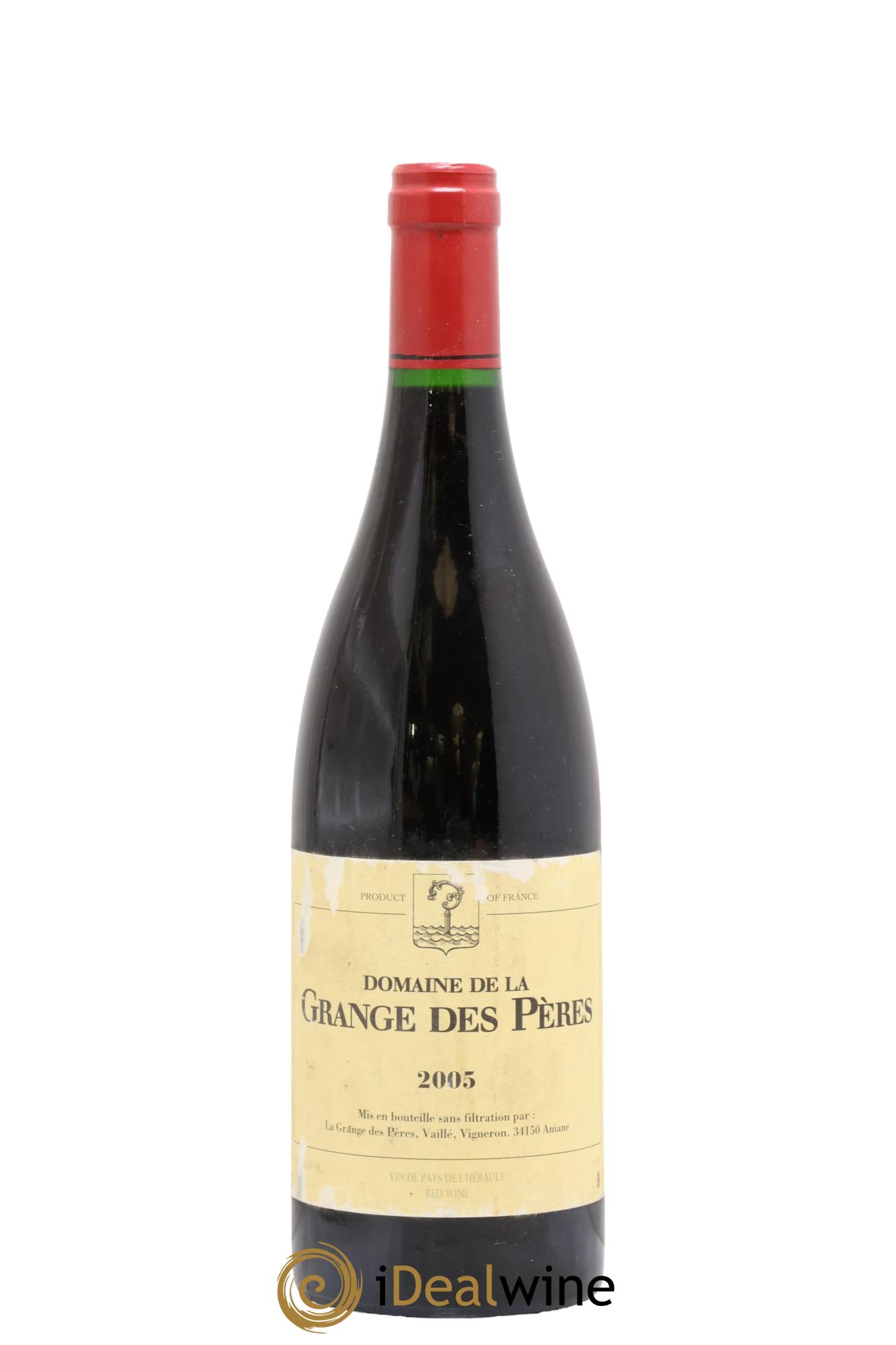 Pays d'Hérault Grange des Pères Laurent Vaillé 2005 - Lotto di 1 bottiglia - 0