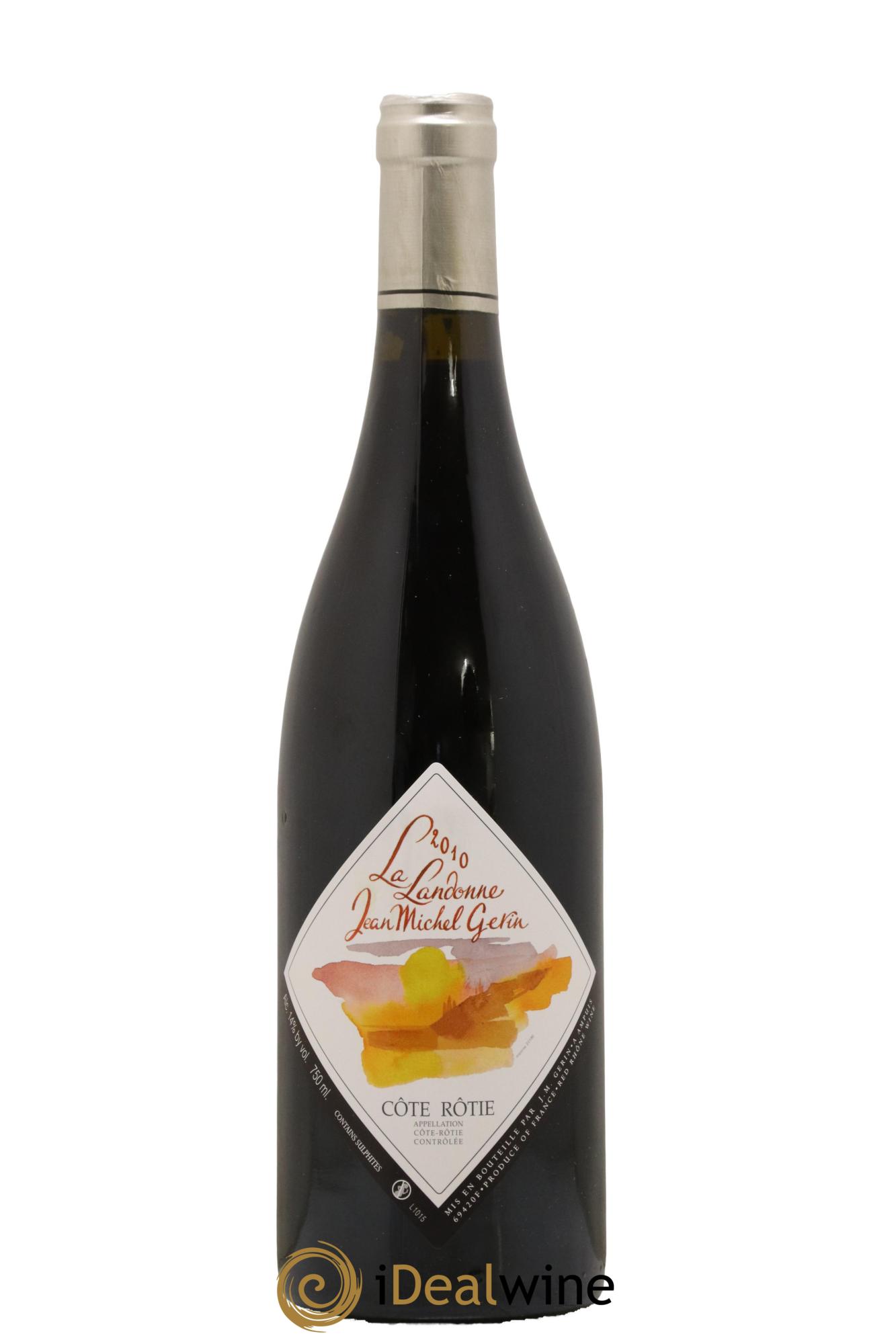 Côte-Rôtie La Landonne Jean-Michel Gerin 2010 - Lot de 1 bouteille - 1
