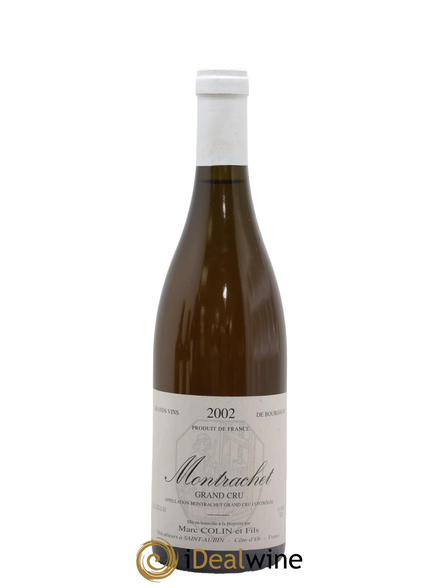 Montrachet Grand Cru Marc Colin & Fils 2002 - Lot de 1 bouteille - 0