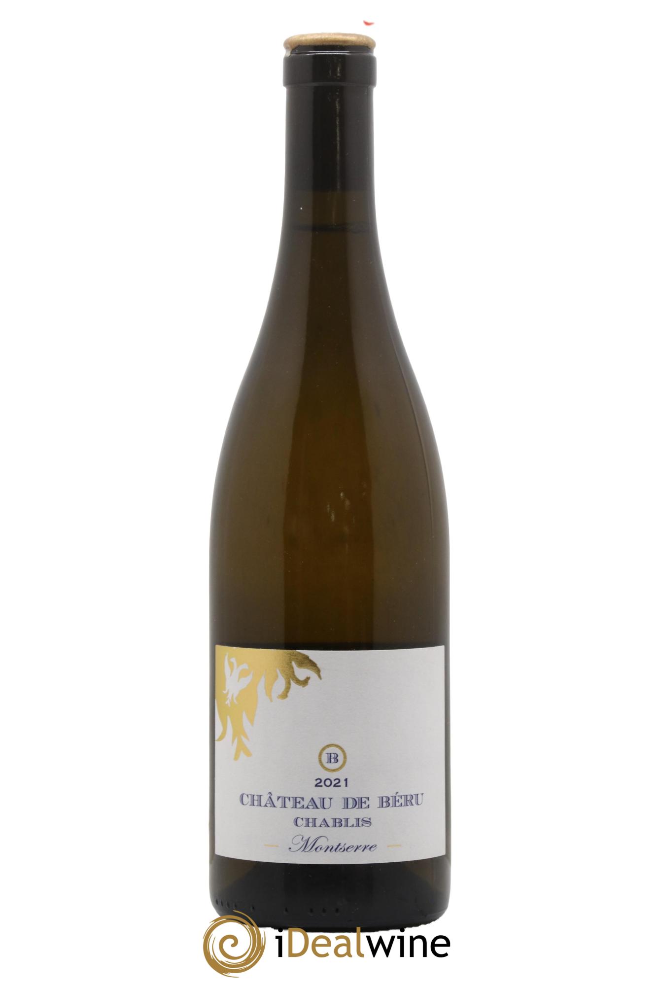 Chablis Montserre Château de Béru 2021 - Lot de 1 bouteille - 0