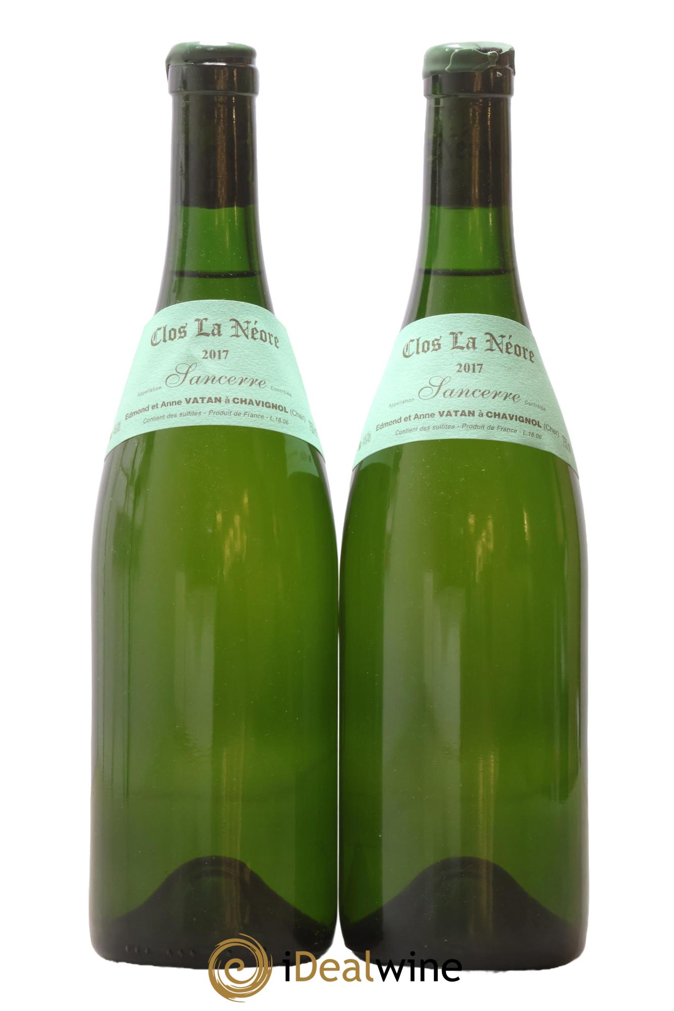 Sancerre Clos la Neore Edmond Vatan 2017 - Lot de 2 bouteilles - 0