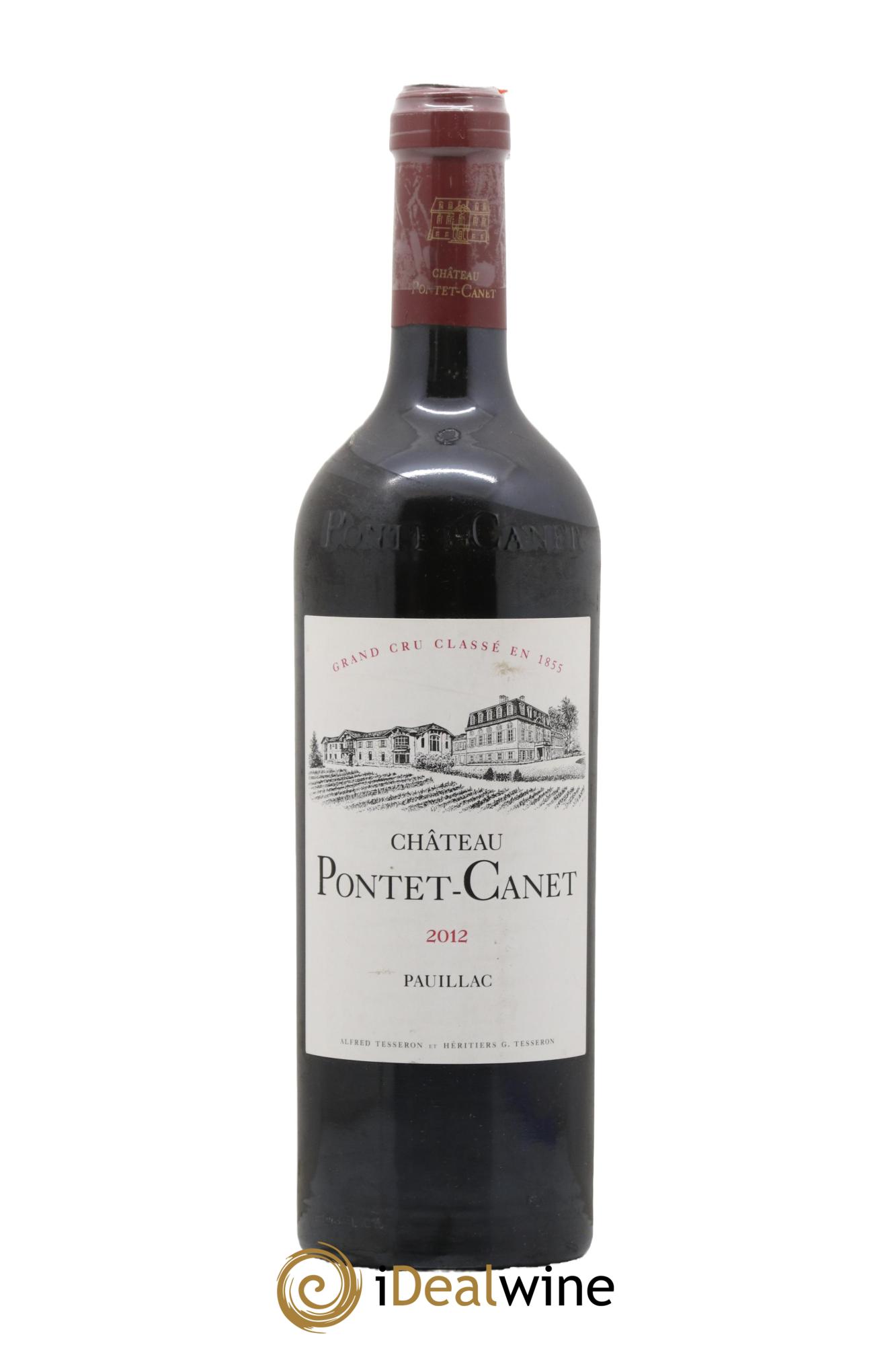 Château Pontet Canet 5ème Grand Cru Classé 2012 - Posten von 1 Flasche - 0