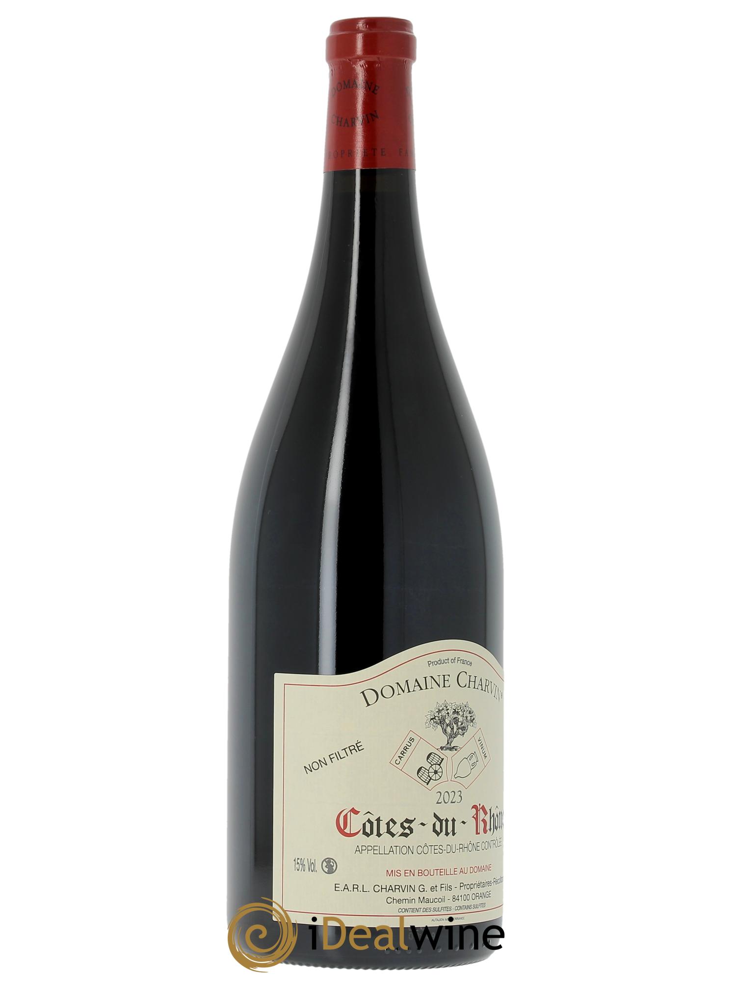 Côtes-du-Rhône Charvin (Domaine)  2023 - Lot de 1 magnum - 2