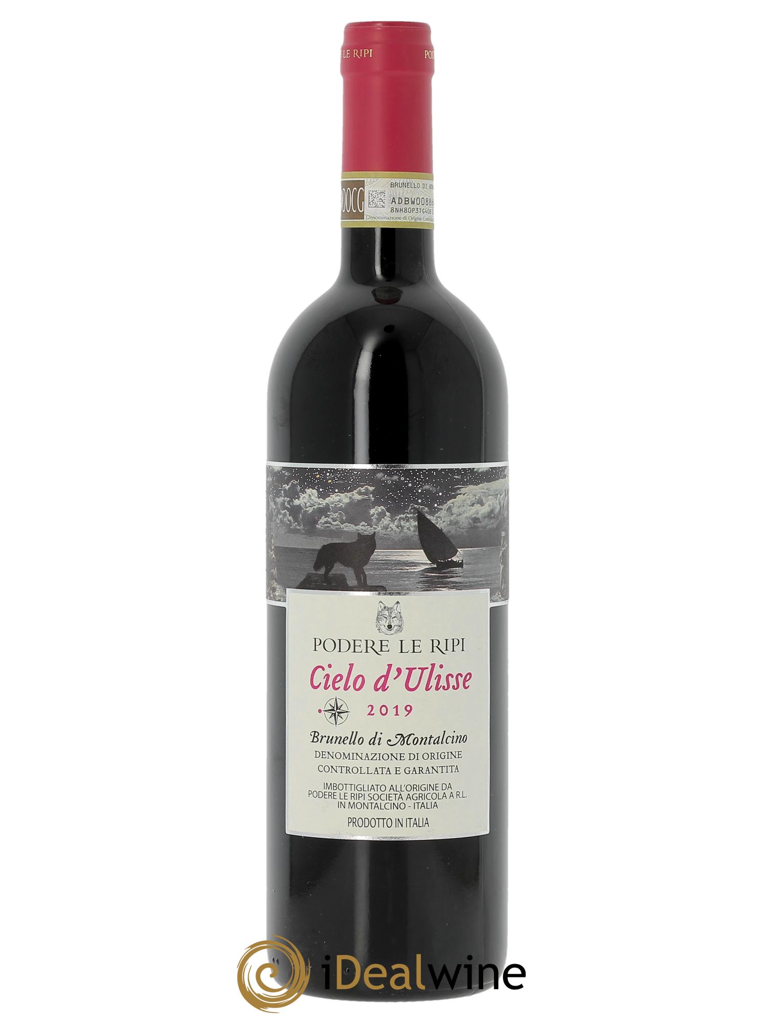 Brunello di Montalcino DOCG Podere Le Ripi Cielo d'Ulisse  2019 - Posten von 1 Flasche - 0