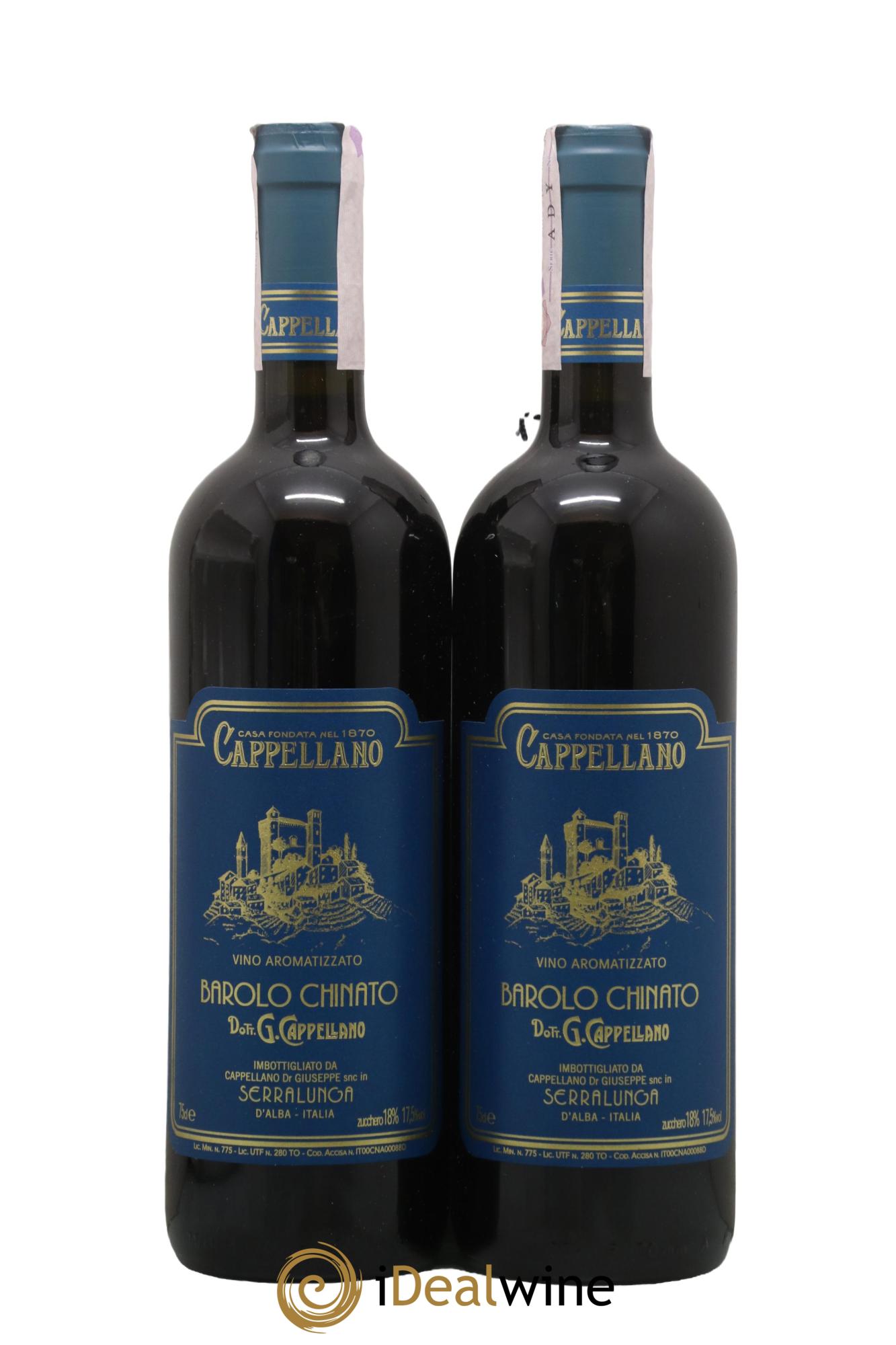 Barolo Chinato Cappellano - Lot de 2 bouteilles - 0