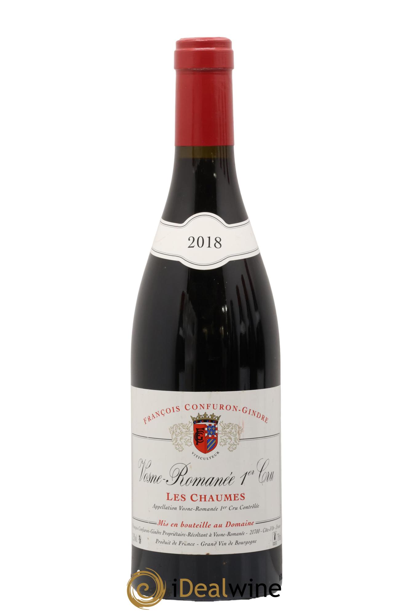 Vosne-Romanée 1er Cru Les Chaumes François Confuron-Gindre 2018 - Lot de 1 bouteille - 0