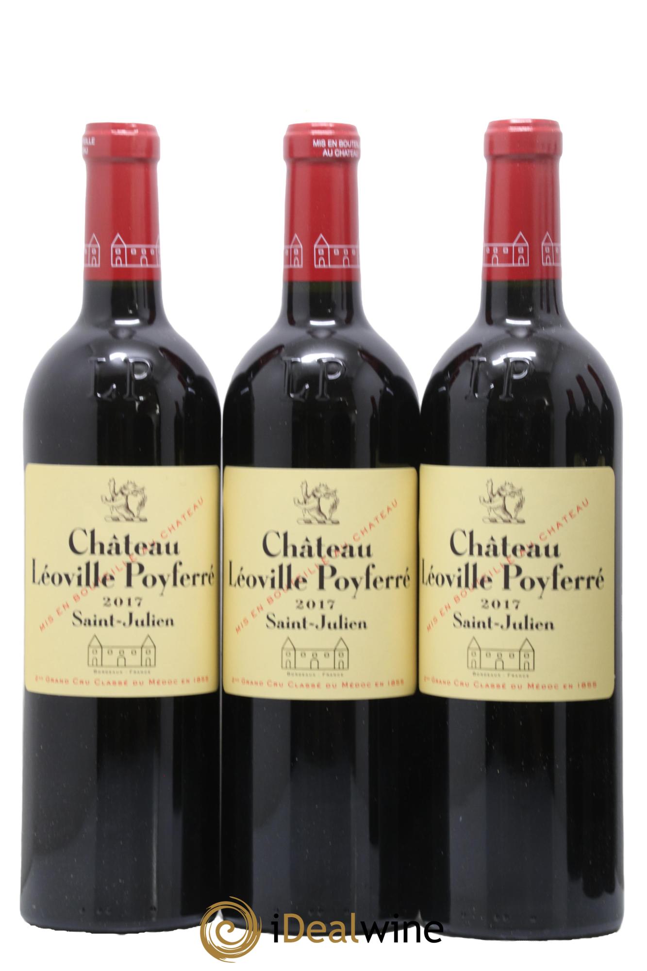 Château Léoville Poyferré 2ème Grand Cru Classé 2017 - Lot de 6 bouteilles - 1